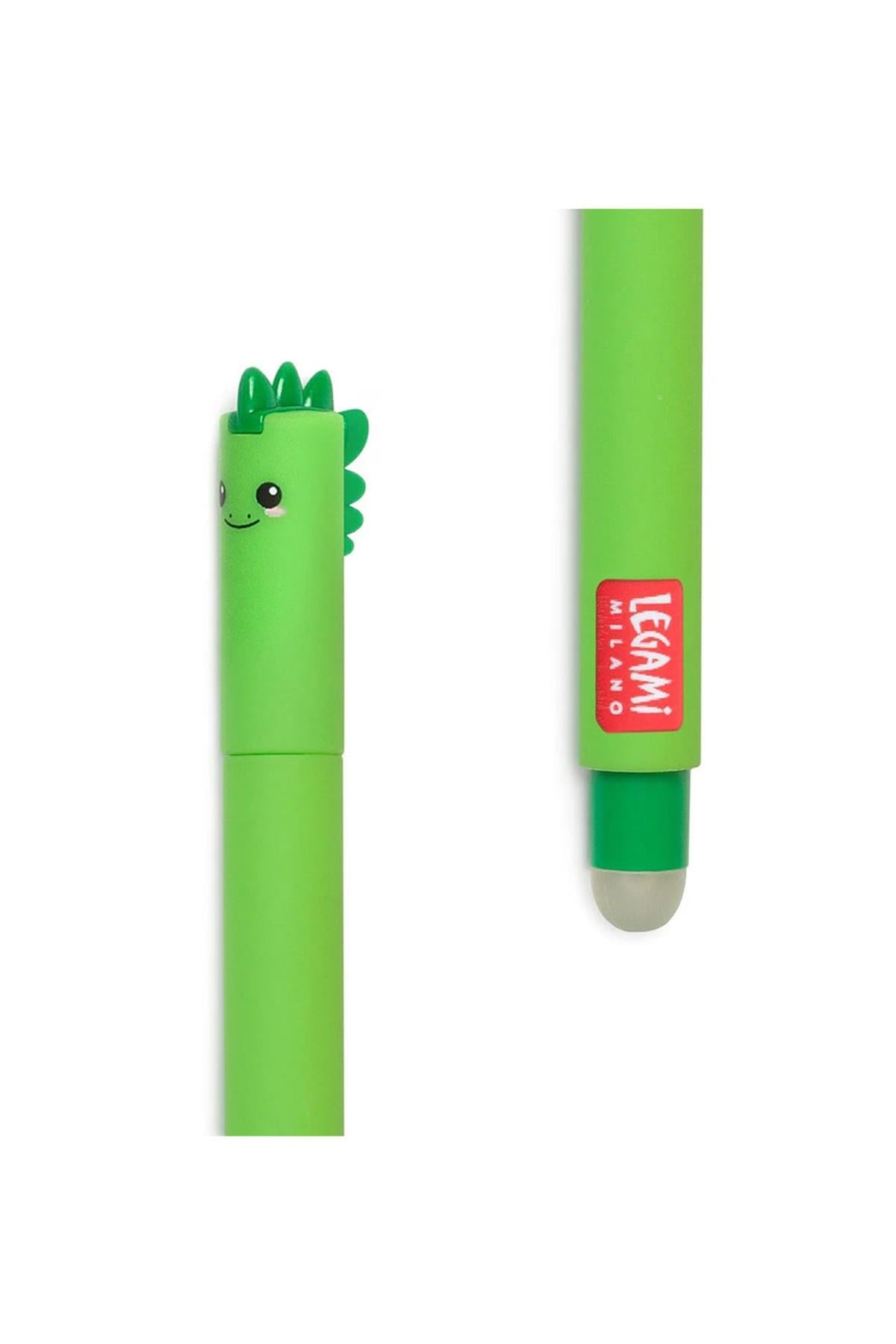 Legami / KALEM-LG  SILINEBILIR YESIL JEL KALEM DINAZOR 30PC Çok Renkli