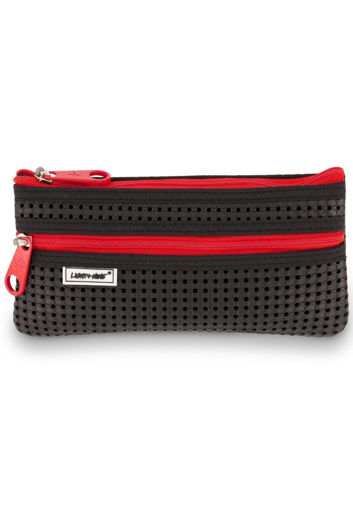 LIGHT PLUS NINE Flat Kalem Kutusu / Red Classic Çok Renkli