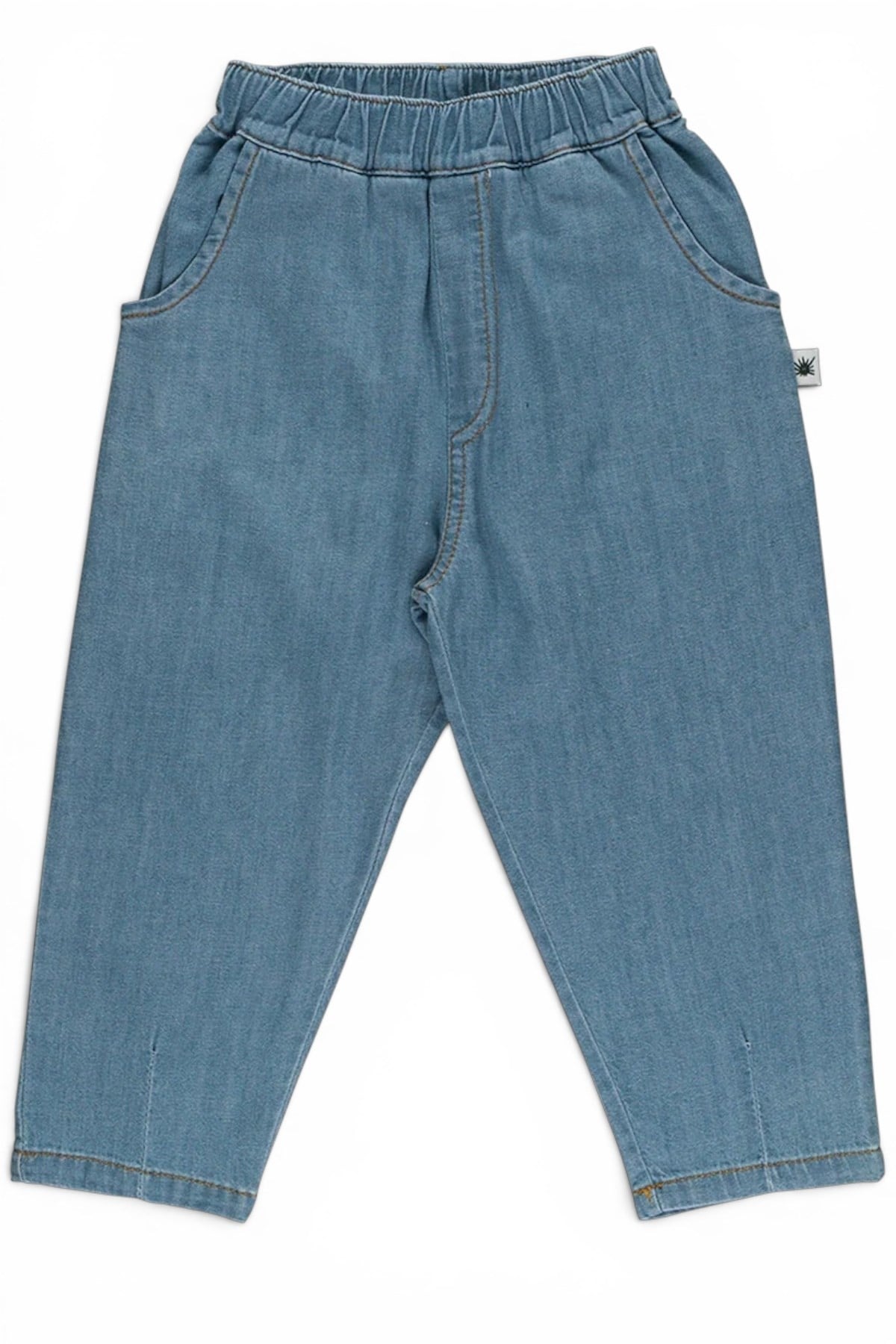 Little Yucca / Slouchy İnce Denim Pantolon Denim