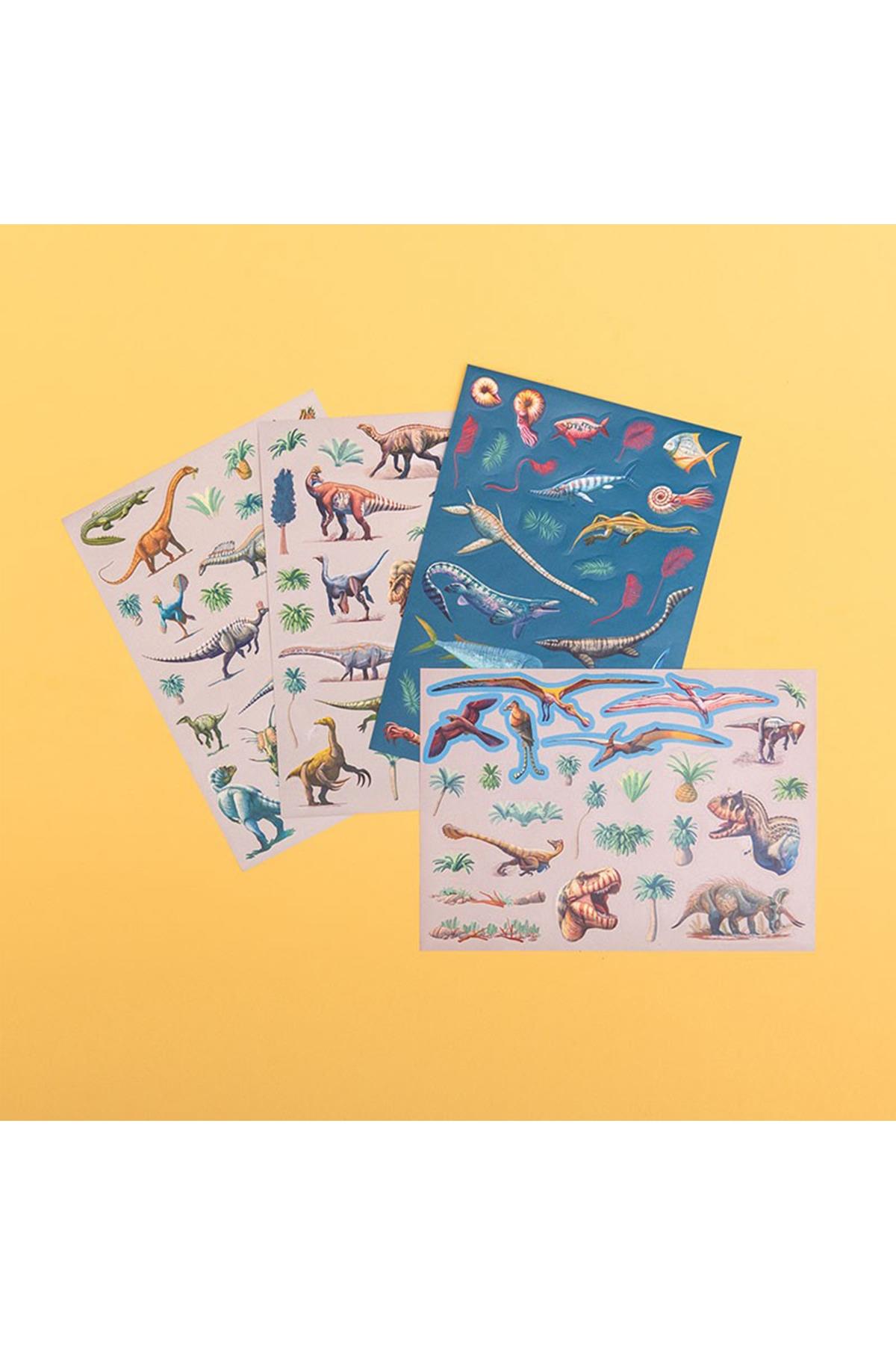 LONDJI ACTIVITIES - STİCKERS DINO Çok Renkli