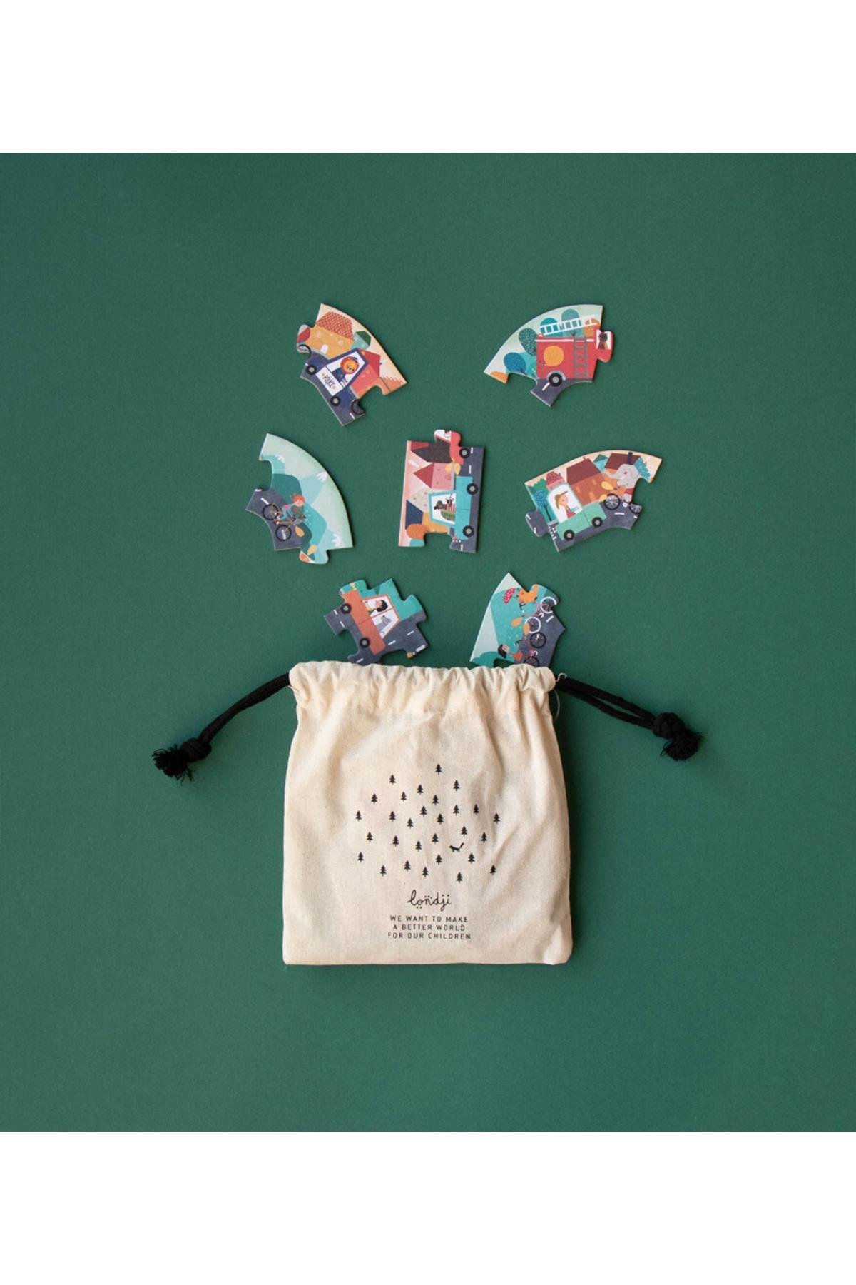 LONDJI  Lonji Pocket Puzzle - Petit Voyage *NEW* Çok Renkli
