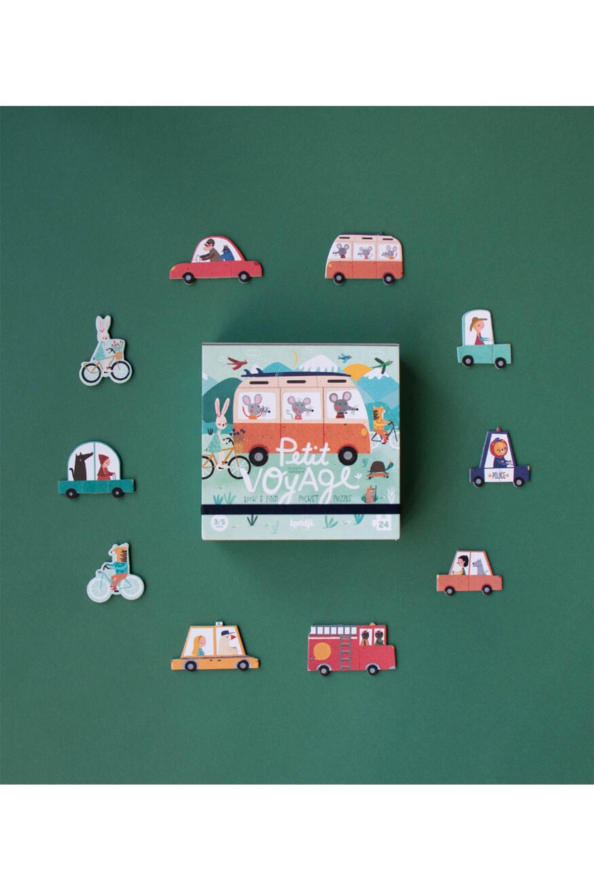 LONDJI  Lonji Pocket Puzzle - Petit Voyage *NEW* Çok Renkli