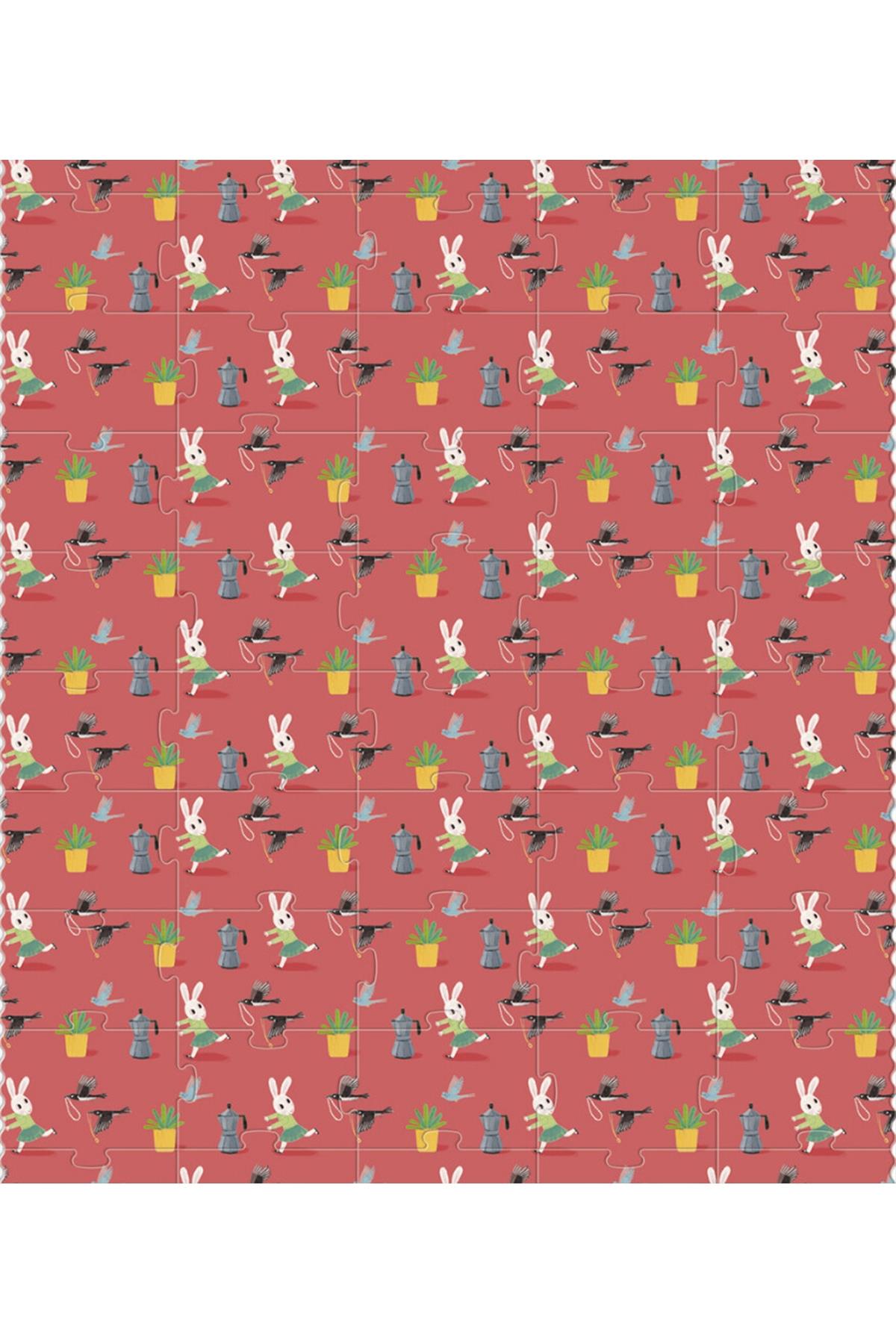 LONDJI  Lonji Puzzle -Look Up Çok Renkli