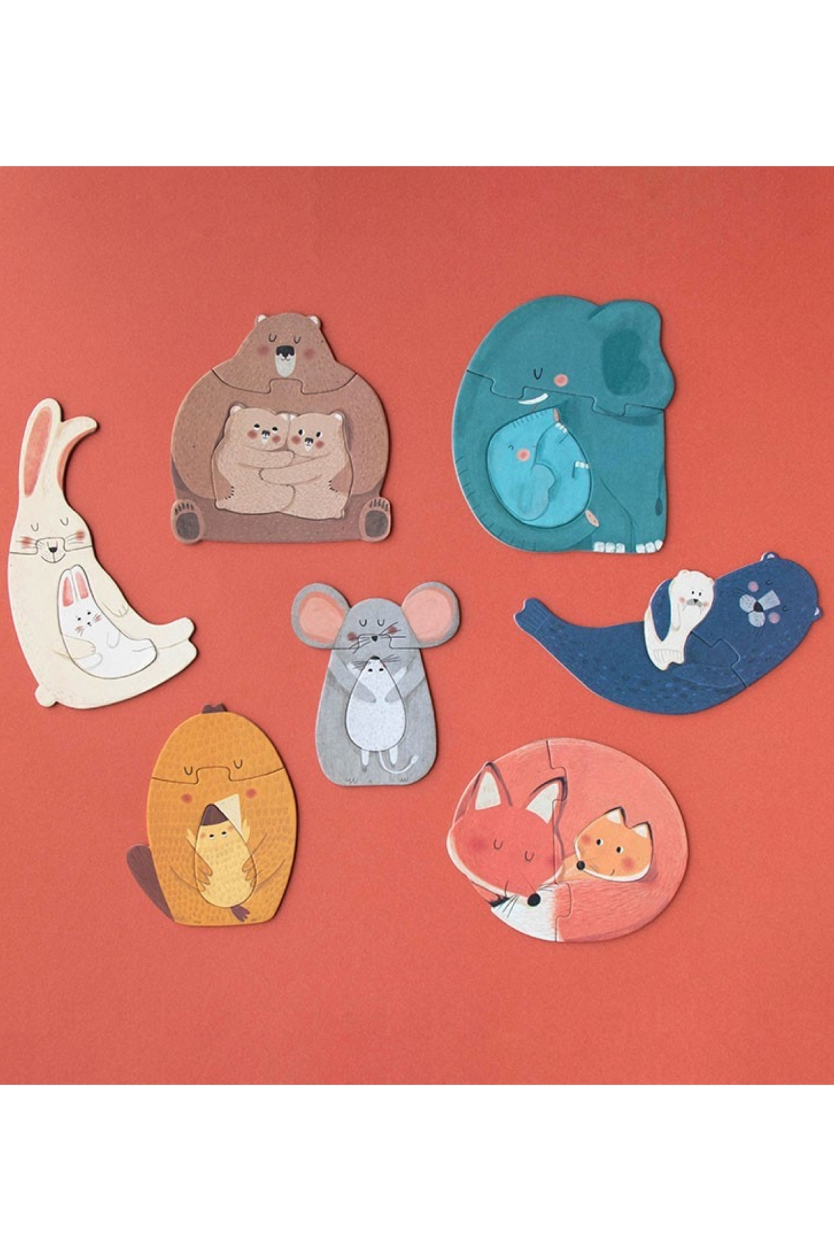 Londji Mama Puzzle Çok Renkli