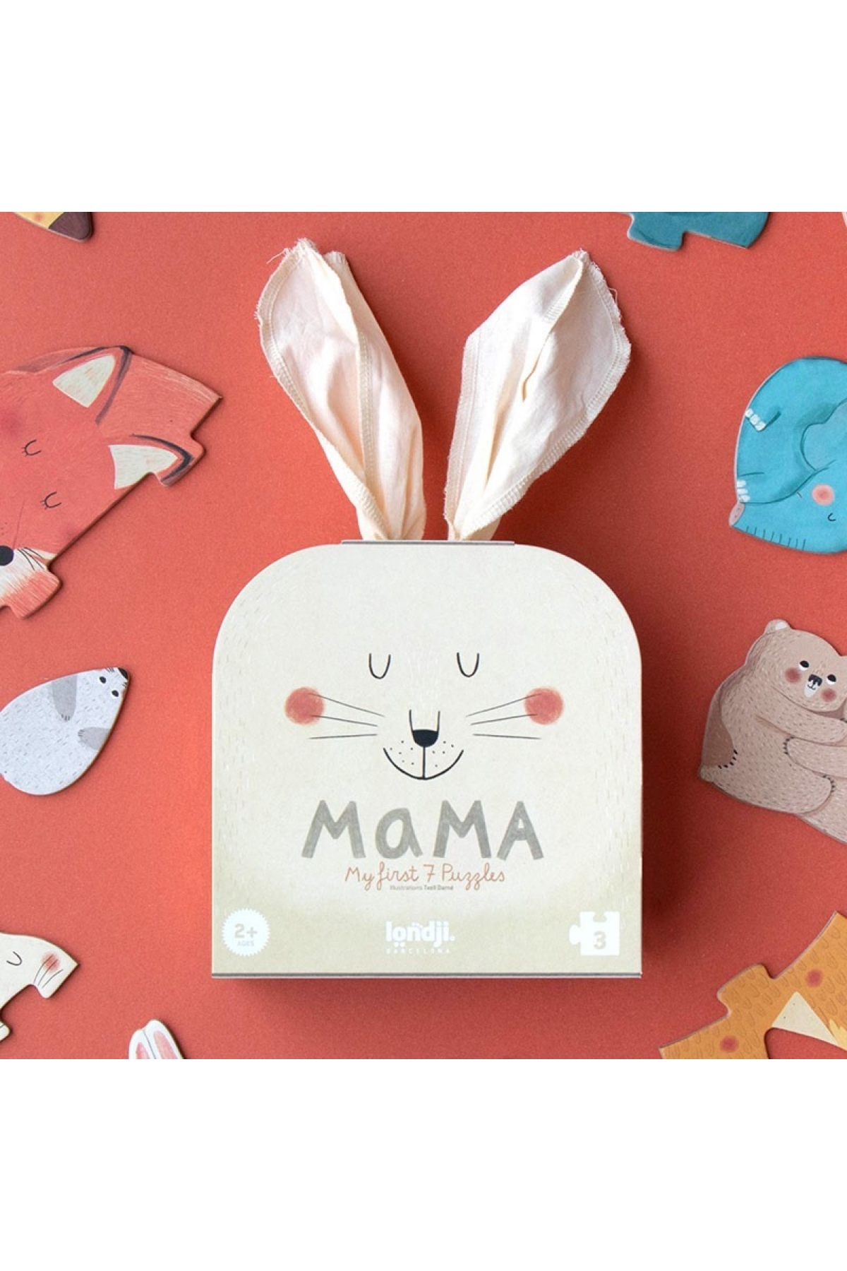 Londji Mama Puzzle Çok Renkli