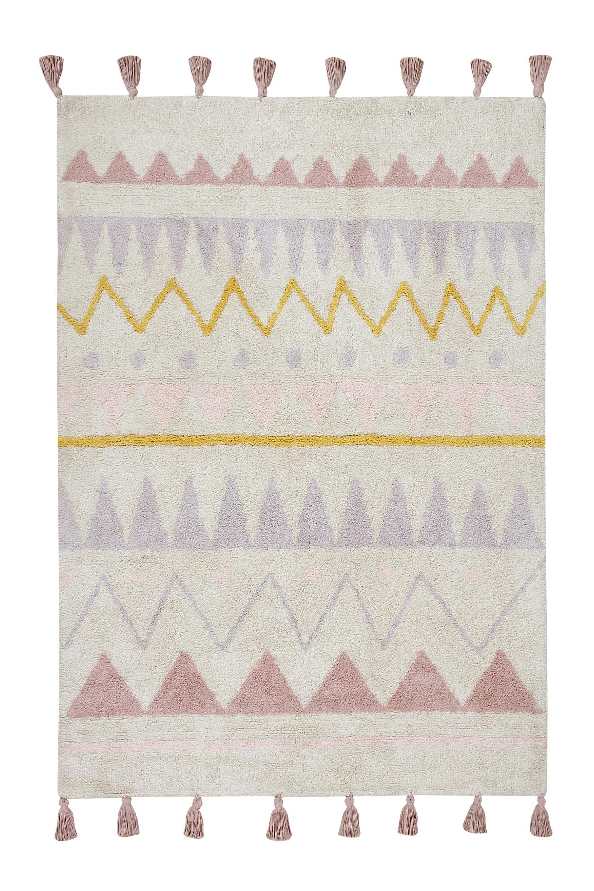 Lorena Canals / Azteca Natural Halı-Vintage Beyaz
