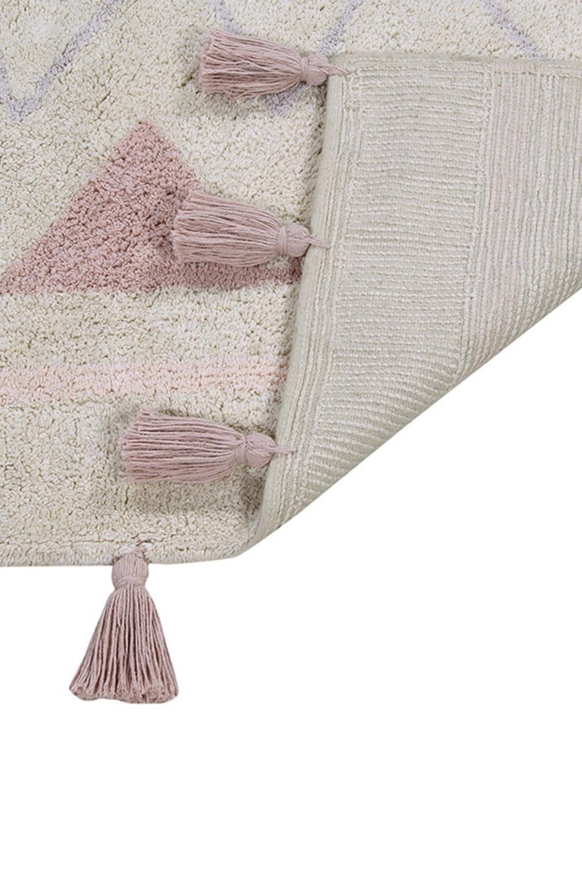 Lorena Canals / Azteca Natural Halı-Vintage Pembe