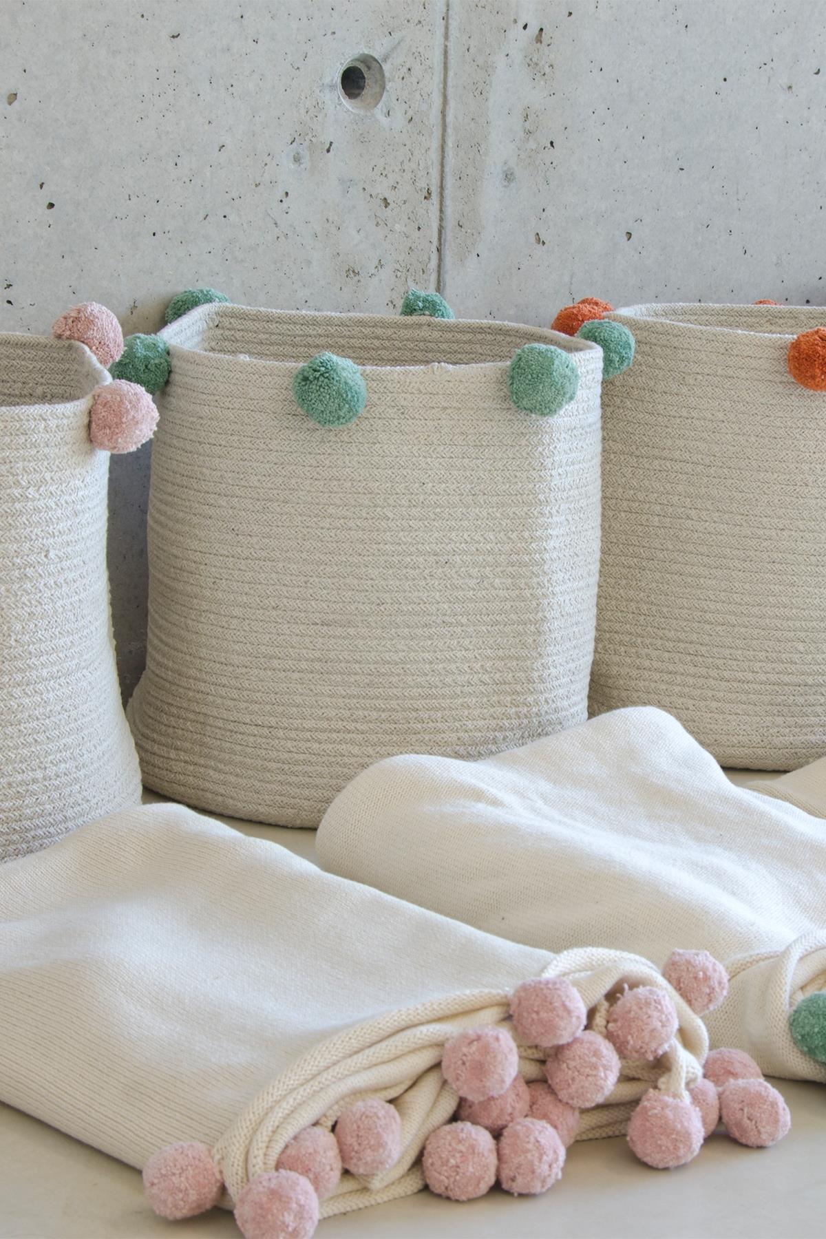 Lorena Canals / Ponpon Sepet Yeşil