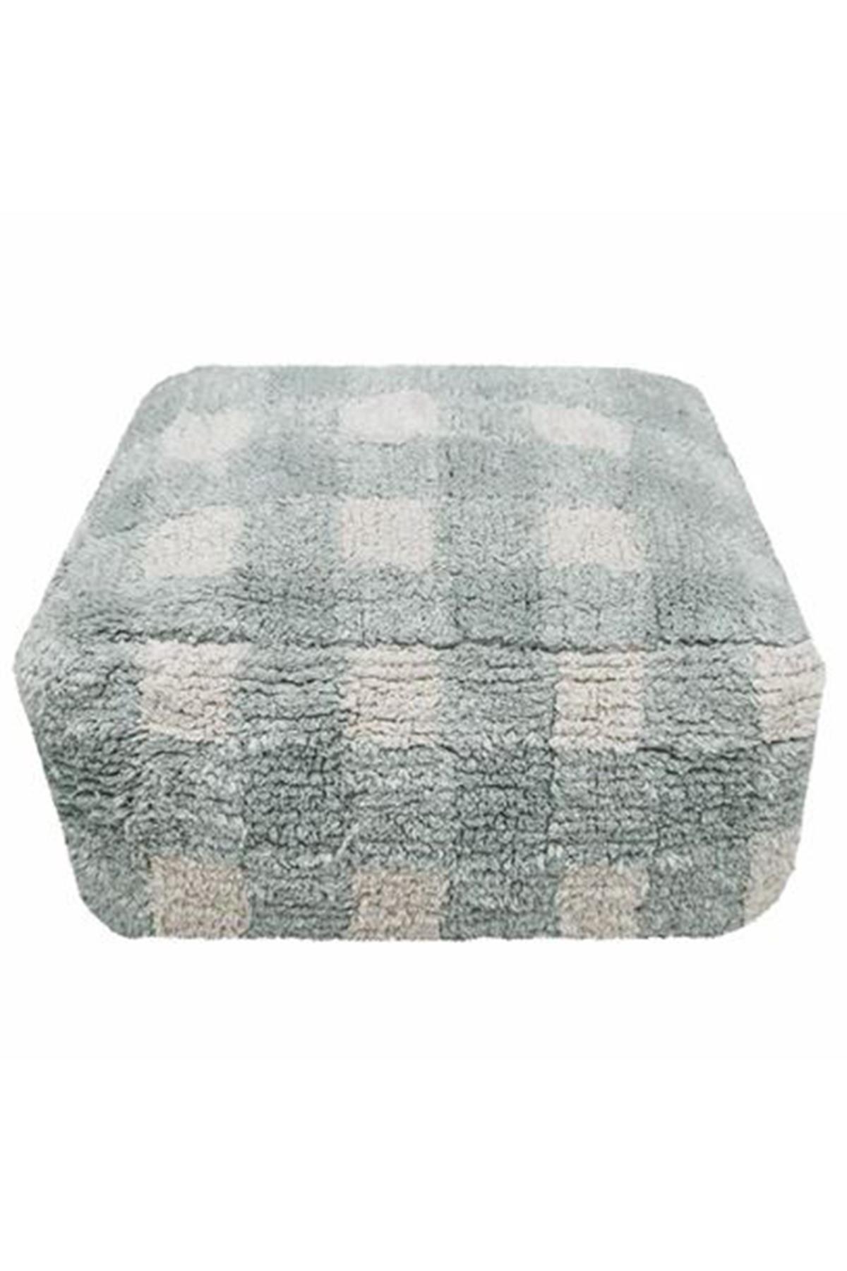 Lorena Canals / Puf, Vichy Blue Sage Std