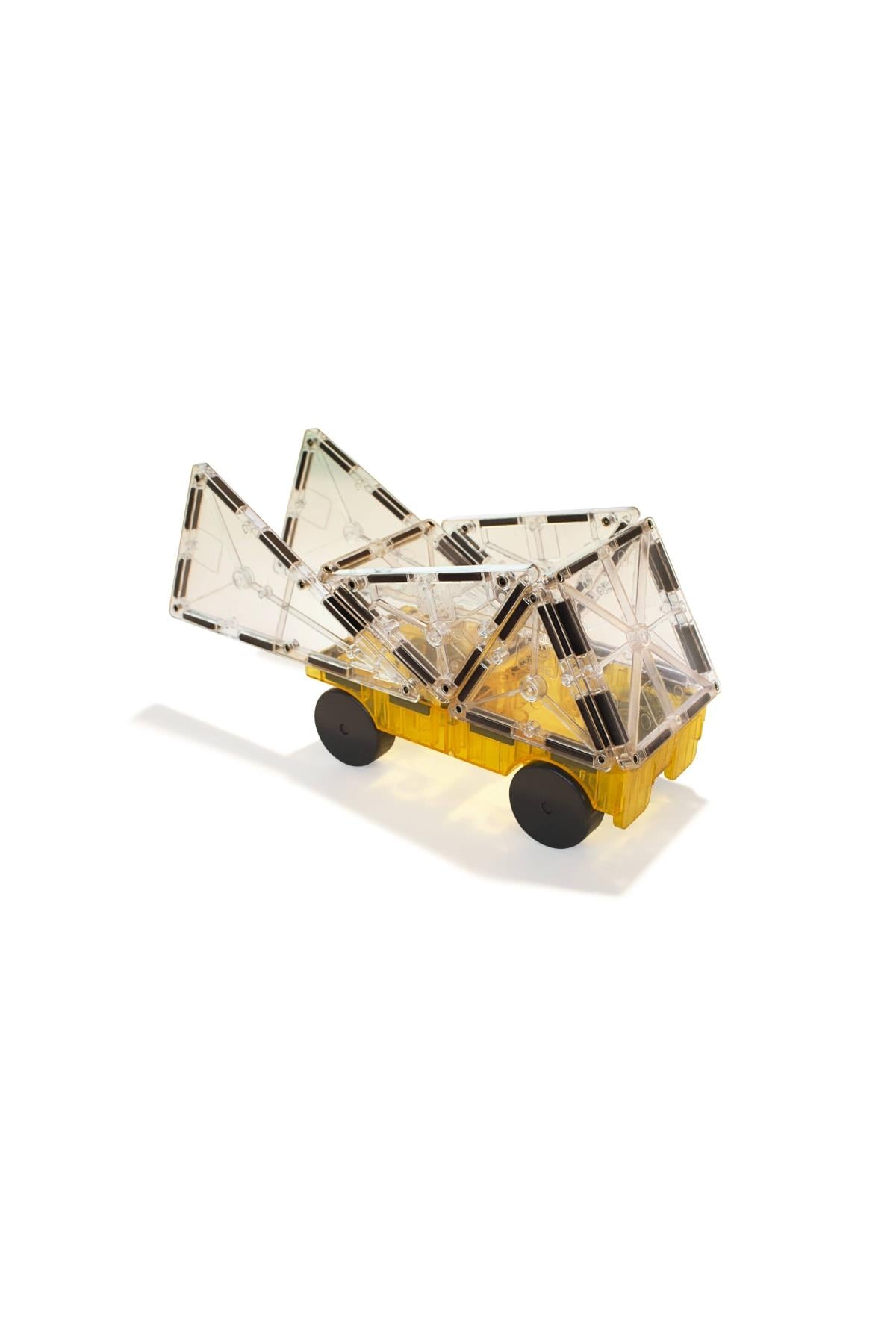 MagnaTiles - Arabalar - 2 Parça Çok Renkli