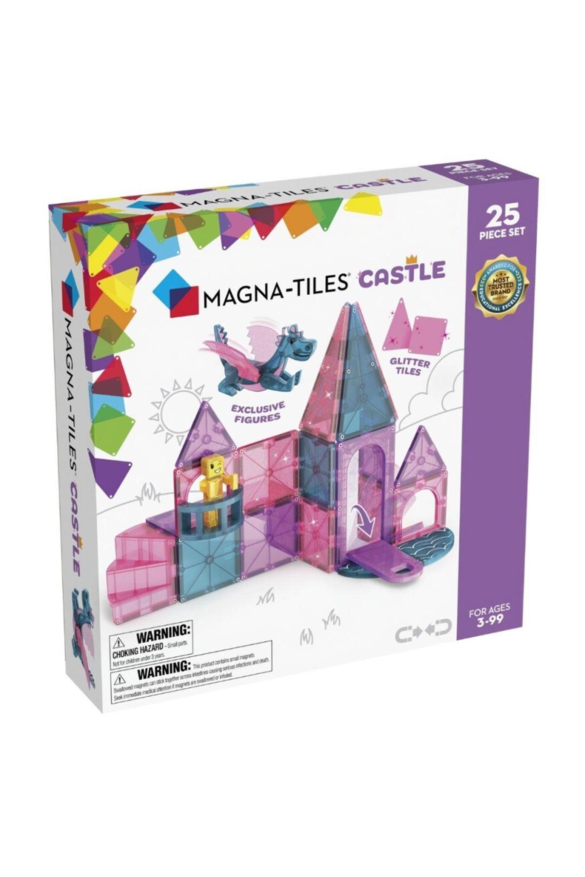 MagnaTiles Castle Prenses Şatosu 25 Parça Çok Renkli