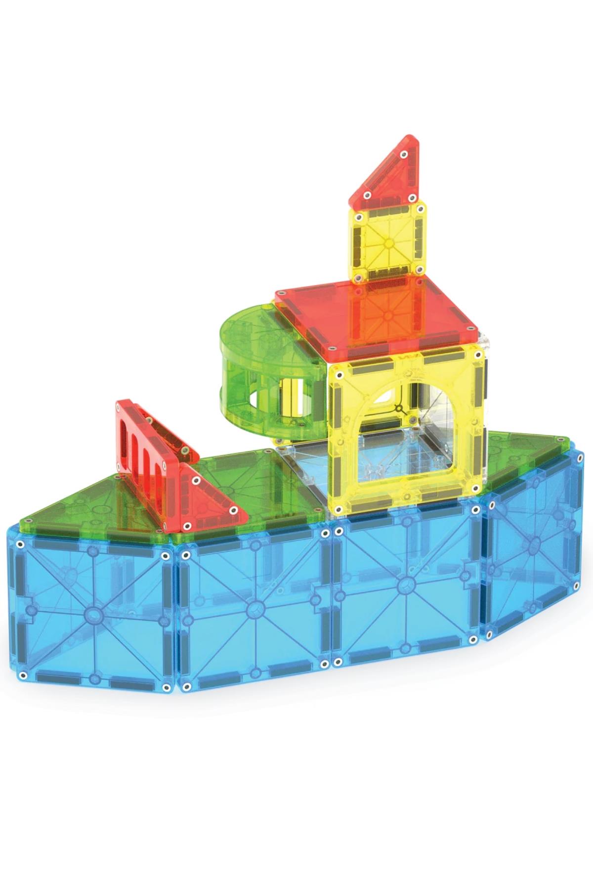 Magna Tiles - City Centre Manyetik Bloklar 110 Parça Çok Renkli