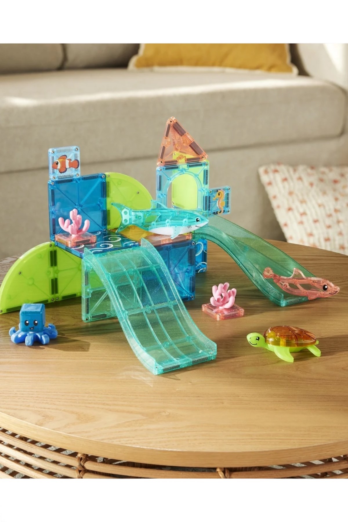 MAGNA-TILES® - Coral Reef Manyetik Bloklar - 25 Parça Çok Renkli