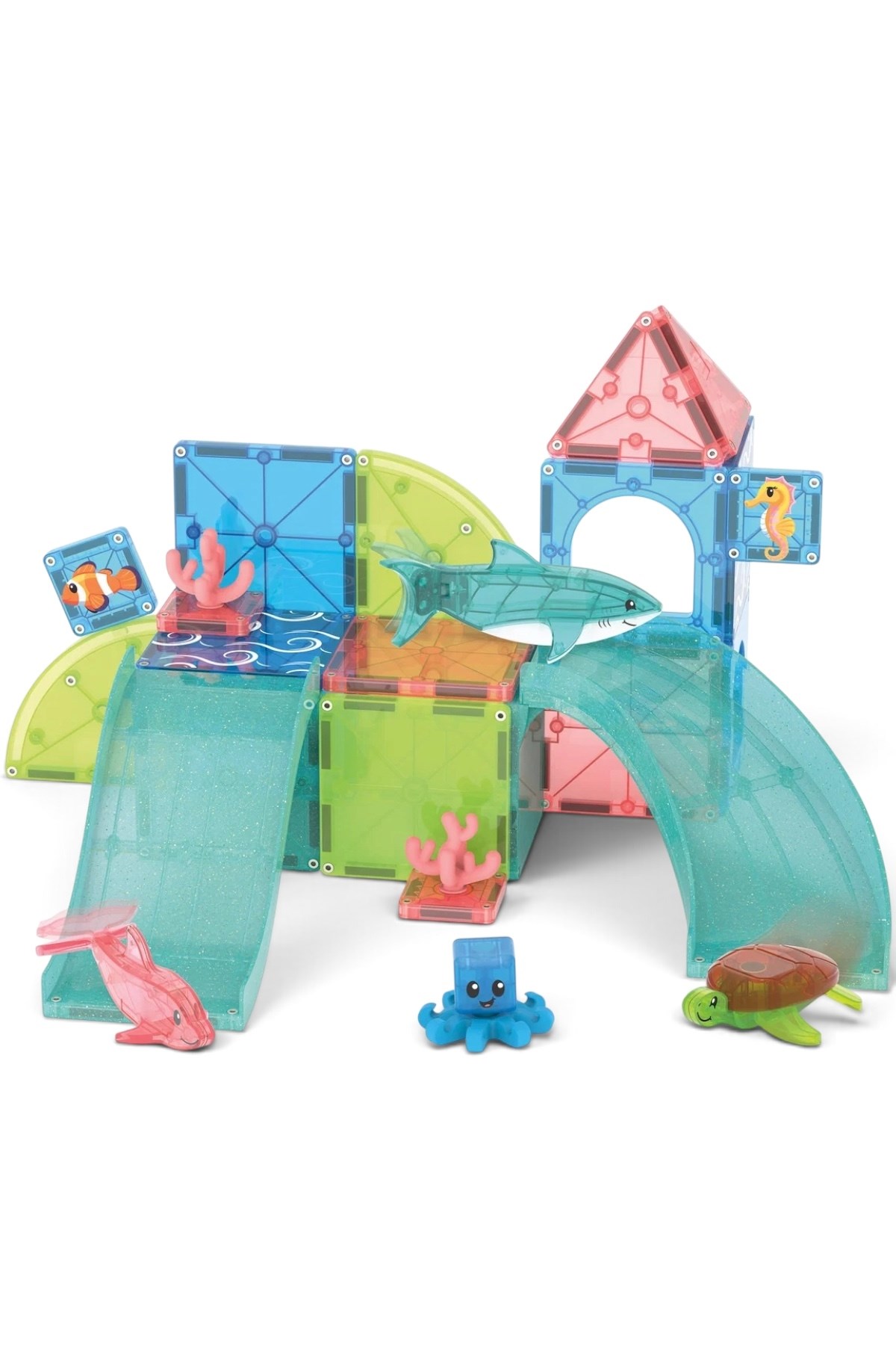 MAGNA-TILES® - Coral Reef Manyetik Bloklar - 25 Parça Çok Renkli