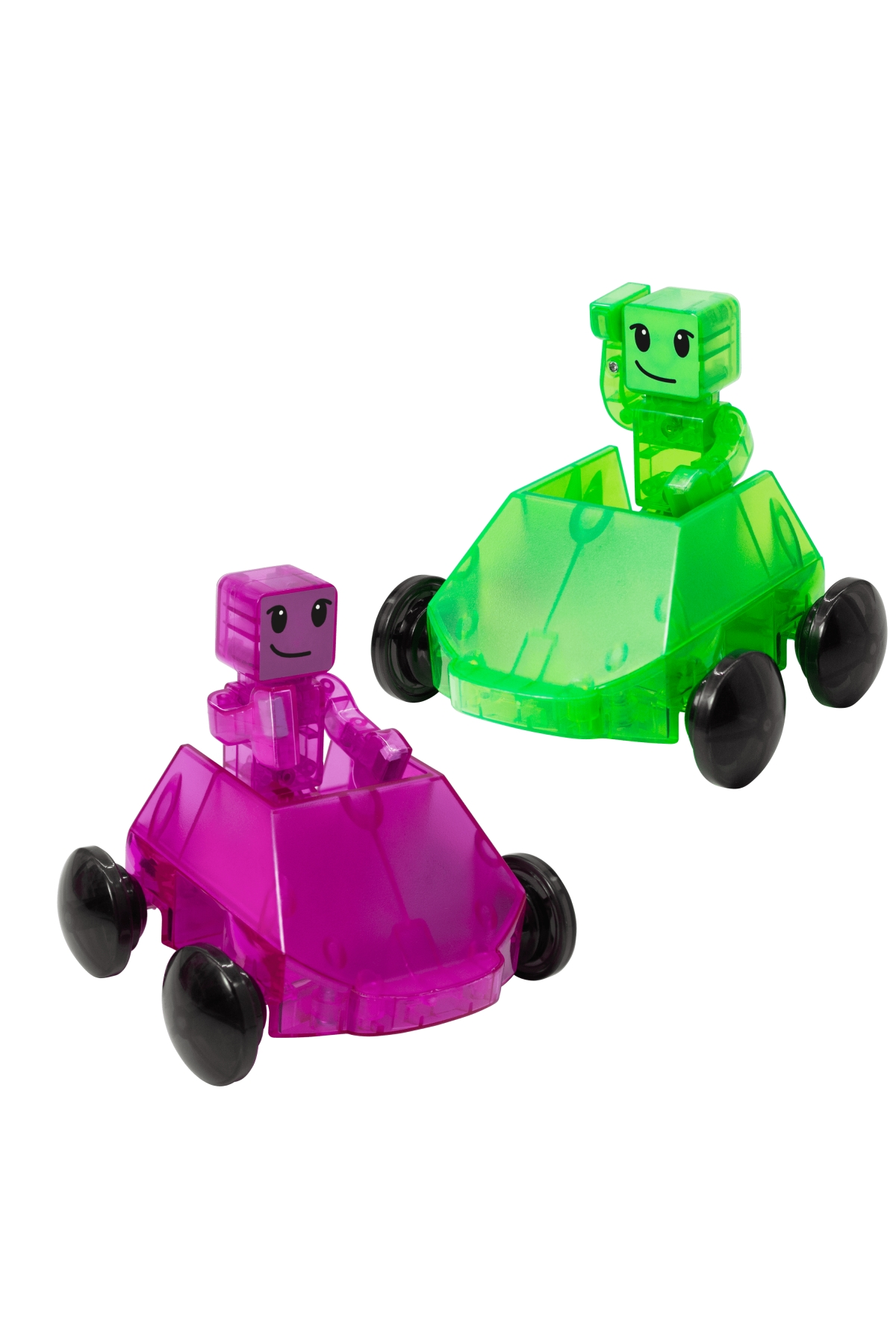 MagnaTiles - Downhill Duo 40-Piece Set - Yokuş Aşağı 2li - 40 Parça Çok Renkli