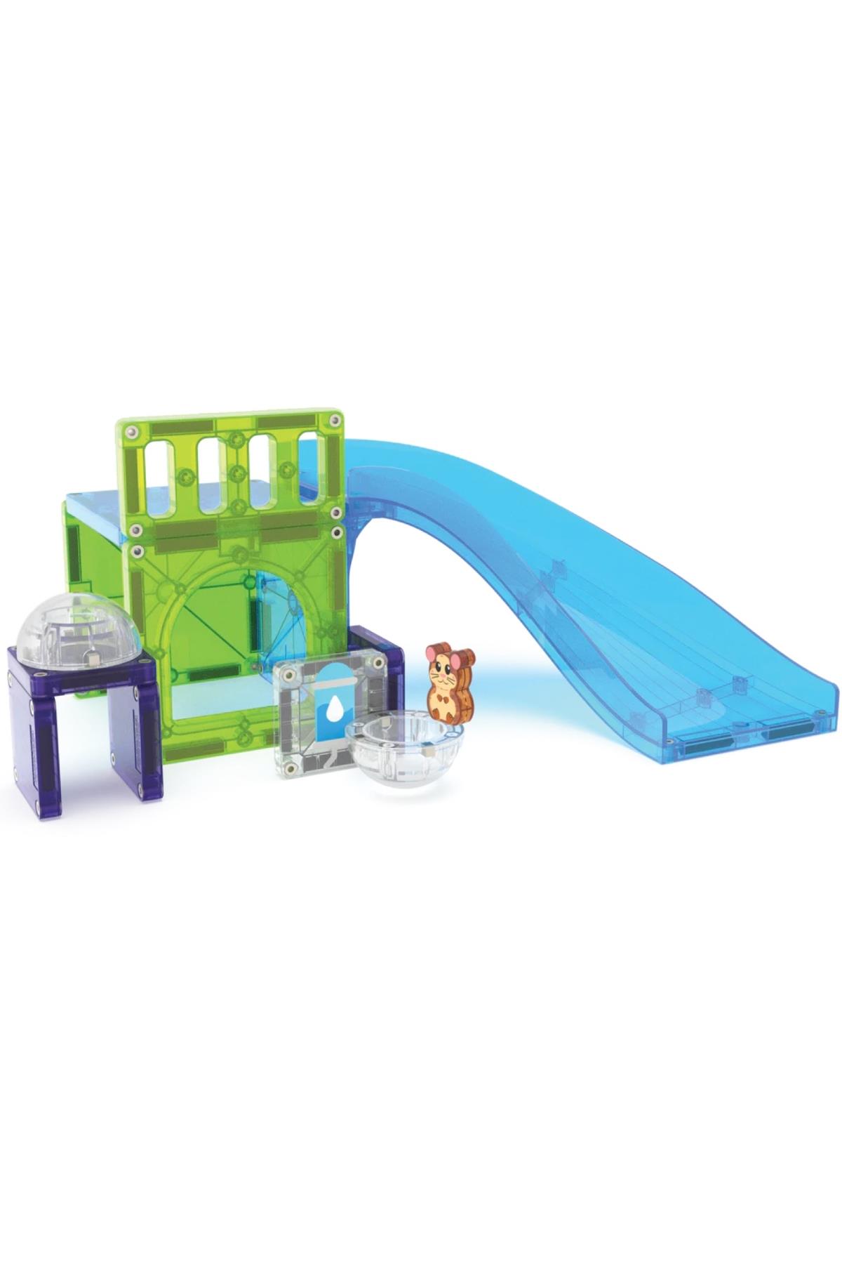 Magna Tiles - Hamster Ball Manyetik Bloklar 13 Parça Çok Renkli