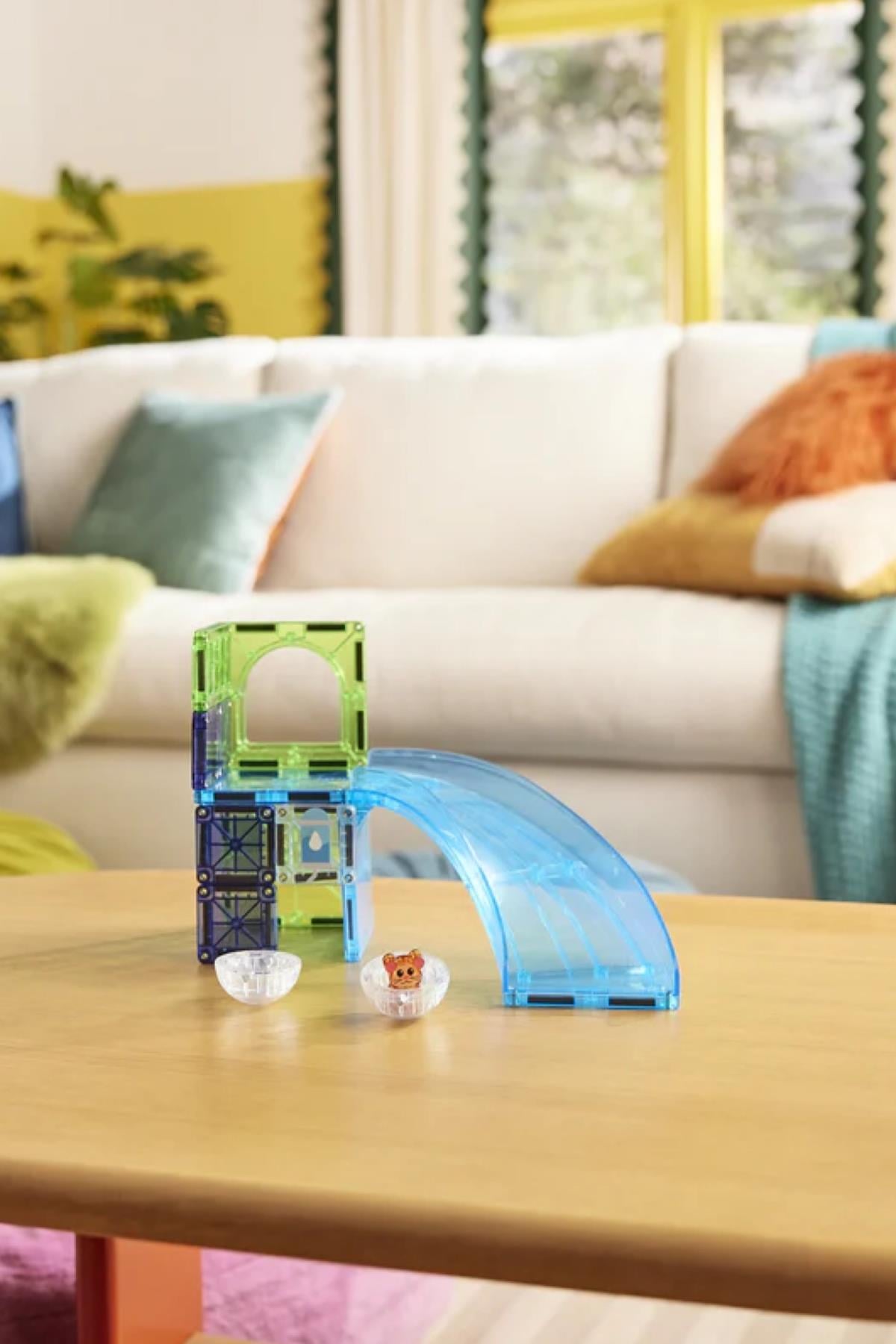 Magna Tiles - Hamster Ball Manyetik Bloklar 13 Parça Çok Renkli
