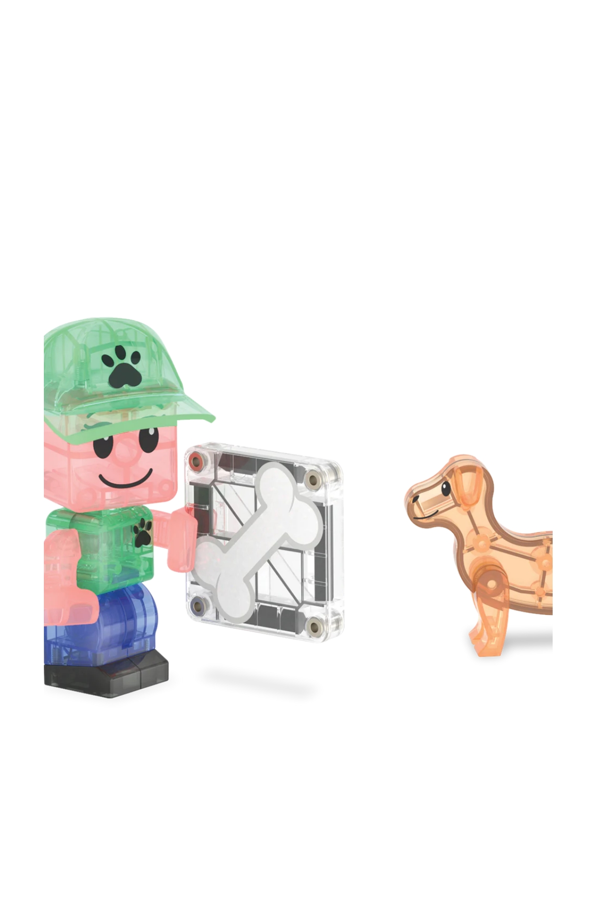 MAGNATILES® - Puppy Park - 27 Parça Çok Renkli