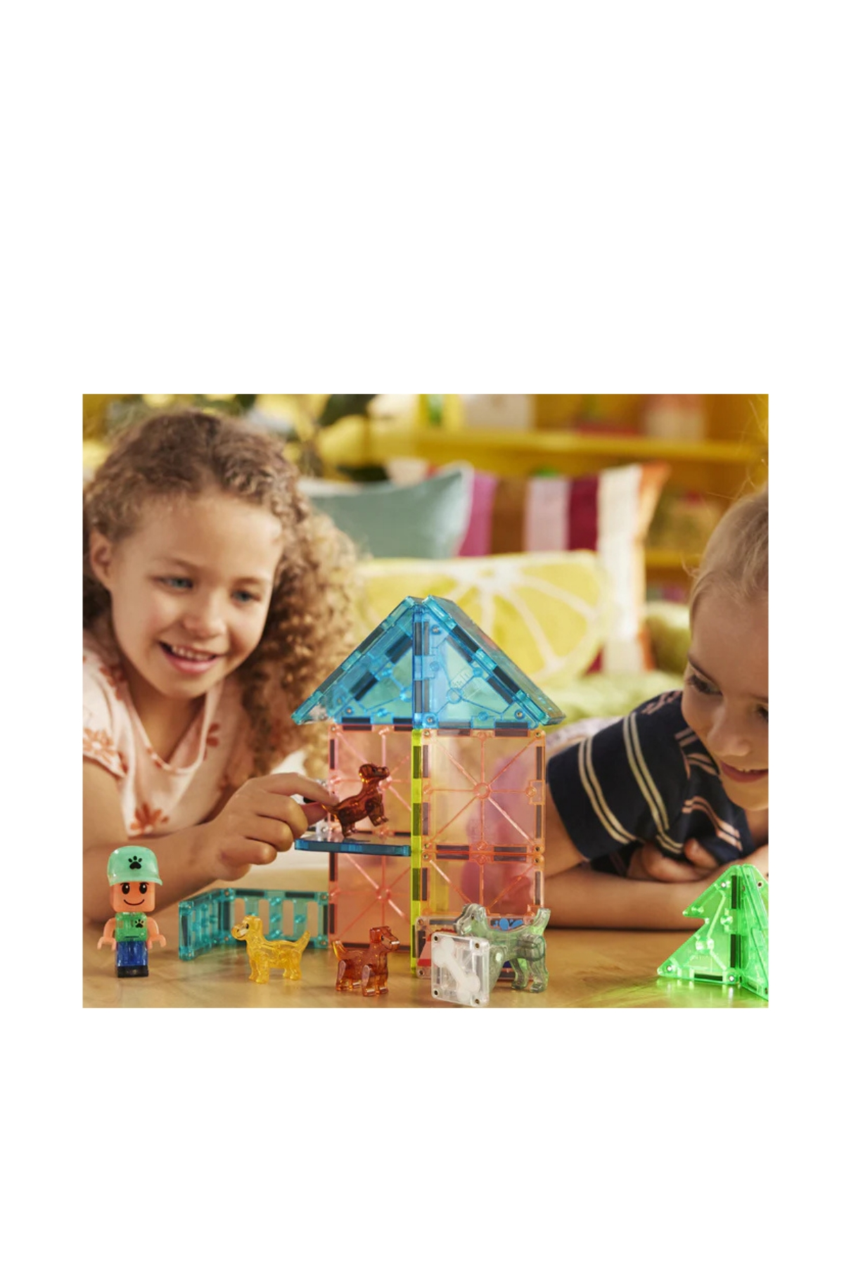 MAGNATILES® - Puppy Park - 27 Parça Çok Renkli