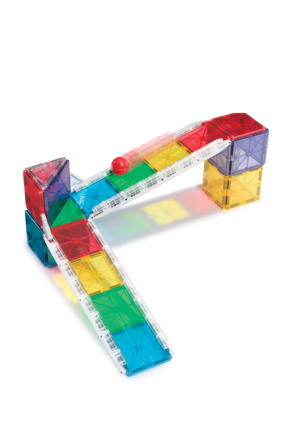 MAGNATILES® - Rail Racers - 33 Parça Çok Renkli