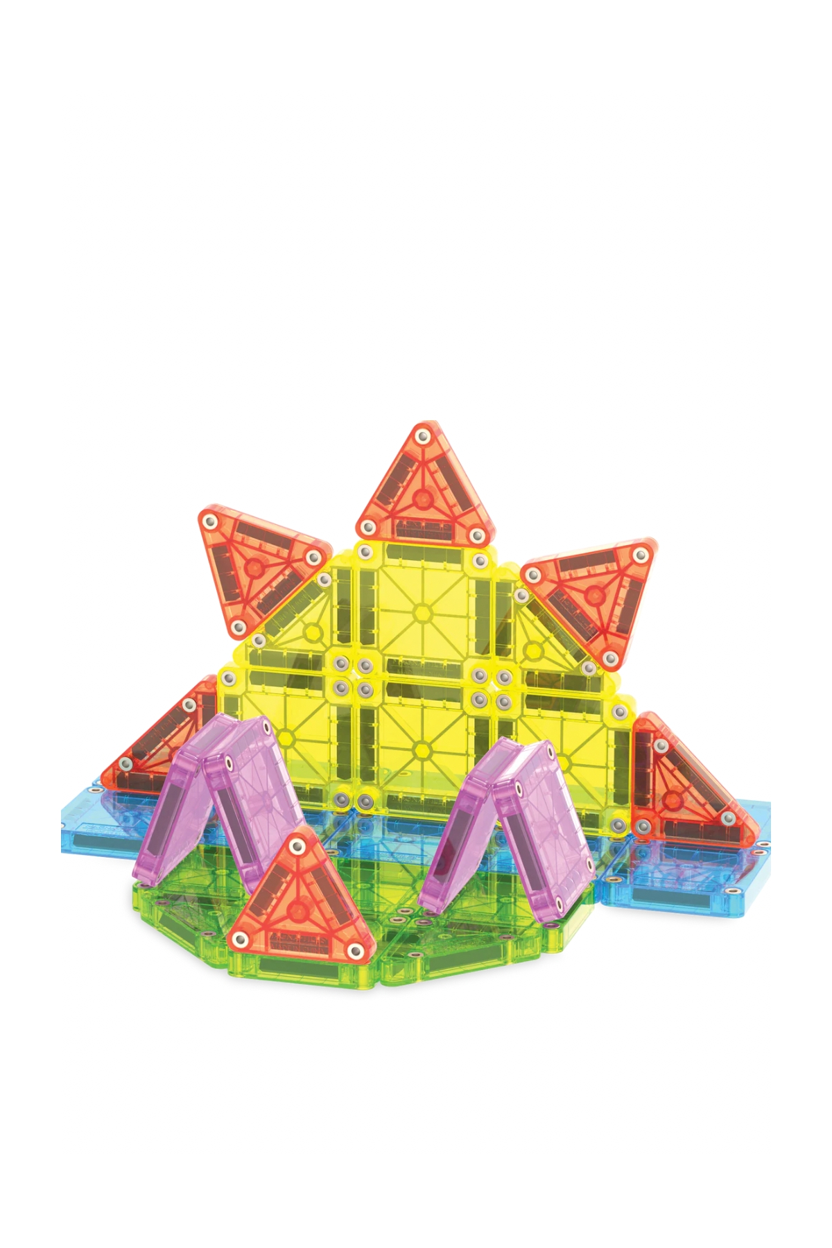 MAGNATILES® - Travel Set - Seyahat Seti - 55 Parça Çok Renkli