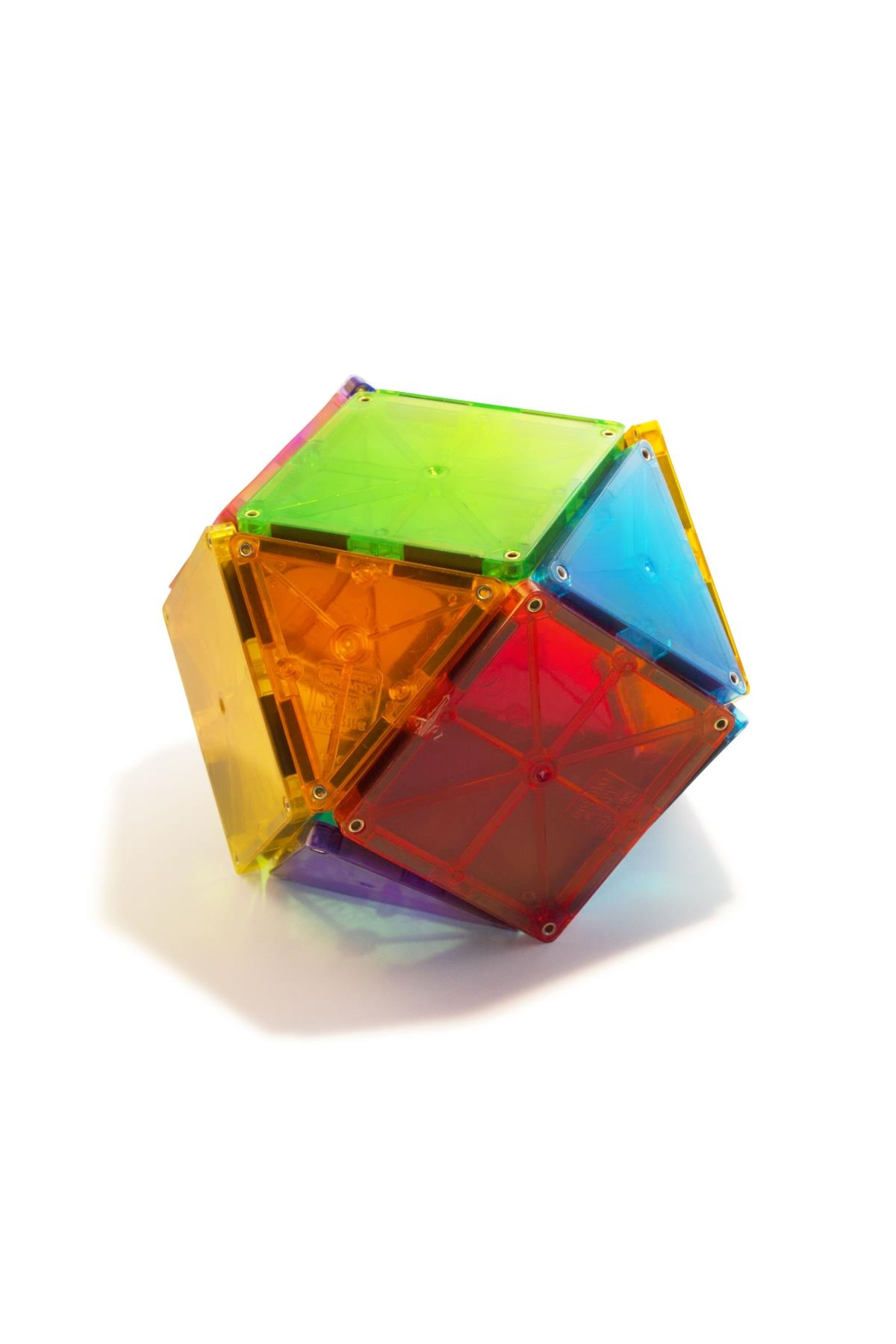 MagnaTiles - Clear Color Set - 32 Parça Çok Renkli