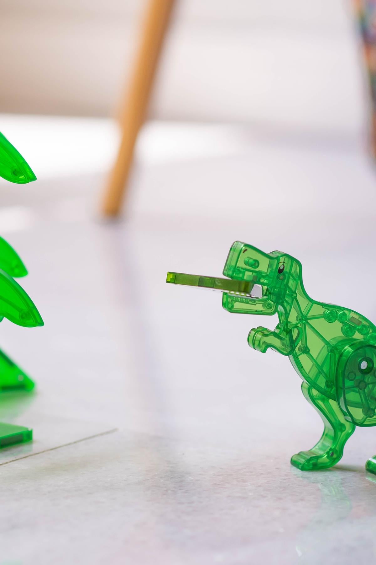 MagnaTiles Dinozor Dünyası - 50 Parça - XL Çok Renkli