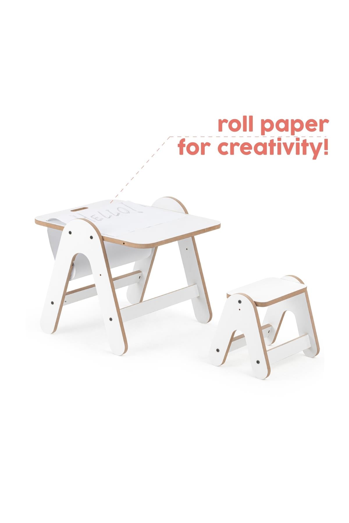 Mamatoyz /01MASSAM MDF WRITING BOARD Renksiz
