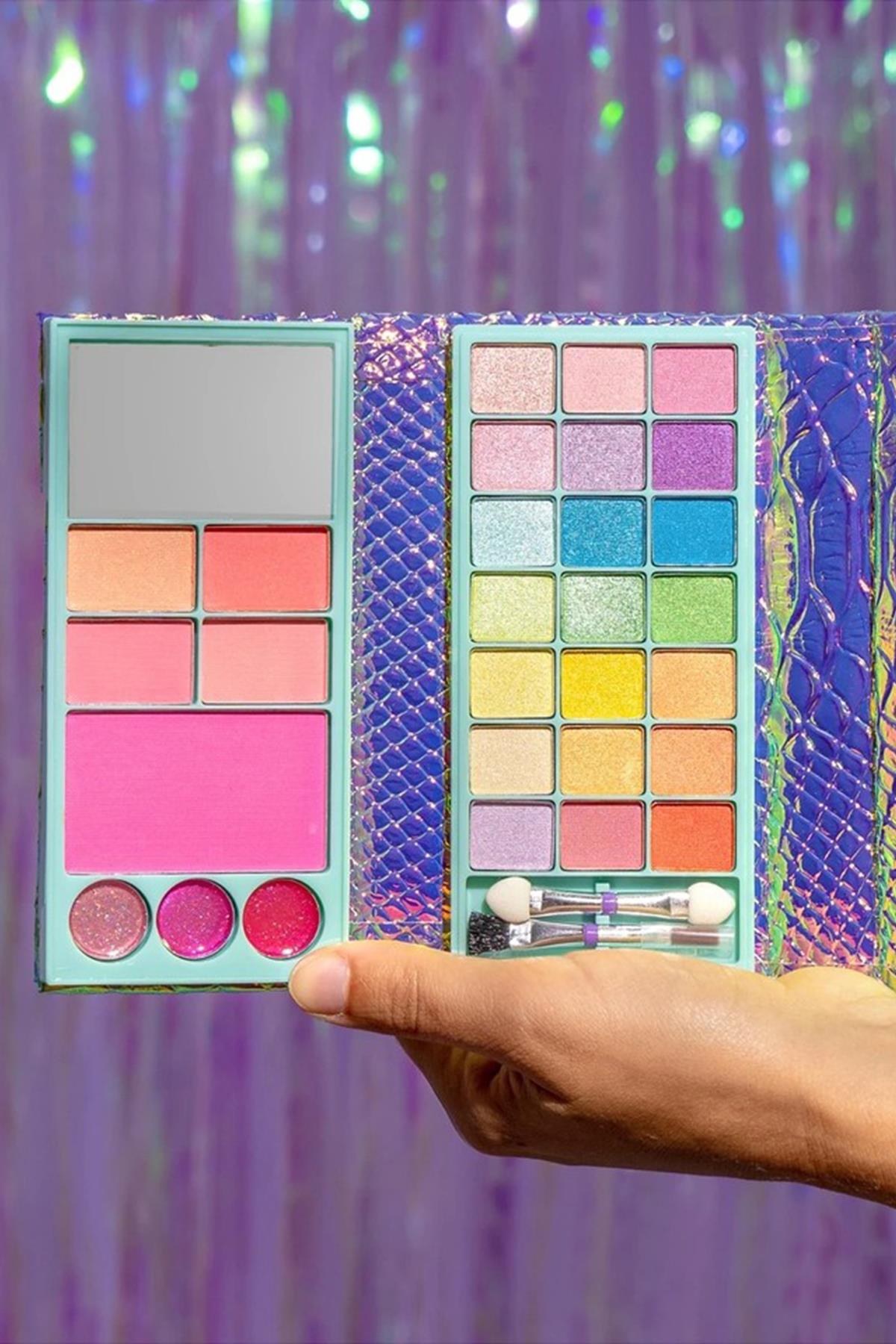 Martinelia Dokulu Makyaj Cüzdanı - Lets Be Mermaids Çok Renkli