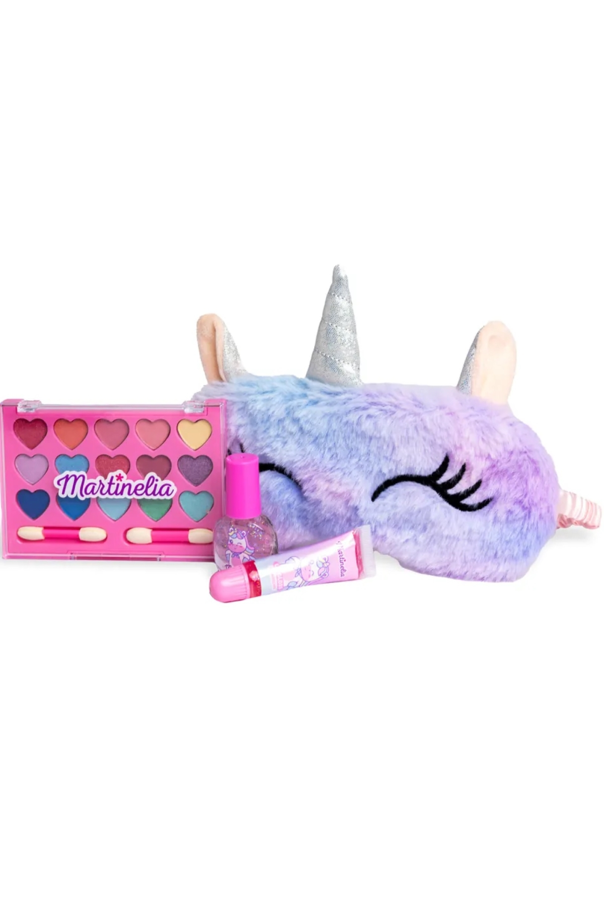 Martinelia Little Unicorn Kız Çocuk Makyaj Seti ve Uyku Bandı Çok Renkli