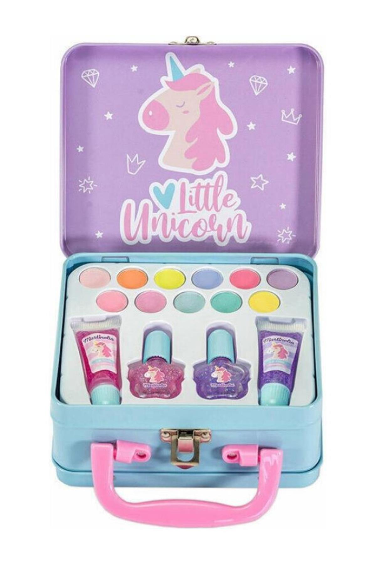 Martinelia Metal Kutulu Makyaj Seti - Unicorn Çok Renkli