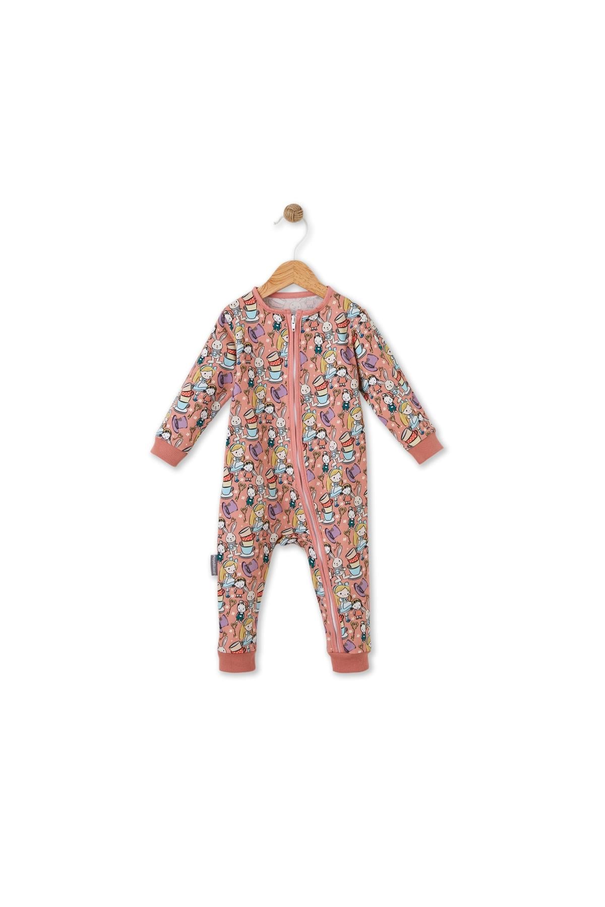Maya Luca /Alice Desenli Pijama Takımı Çok Renkli