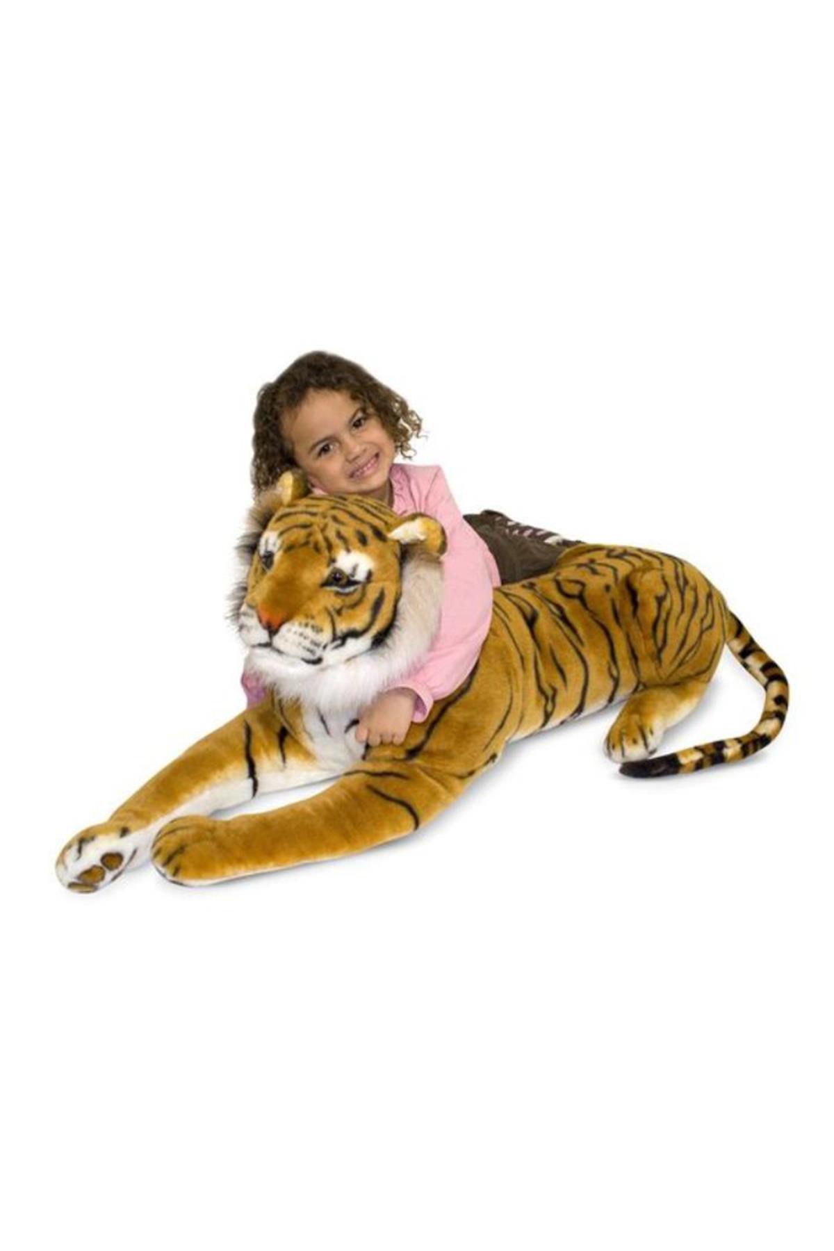 Melissa&Doug / Dev Peluş - Kaplan Çok Renkli