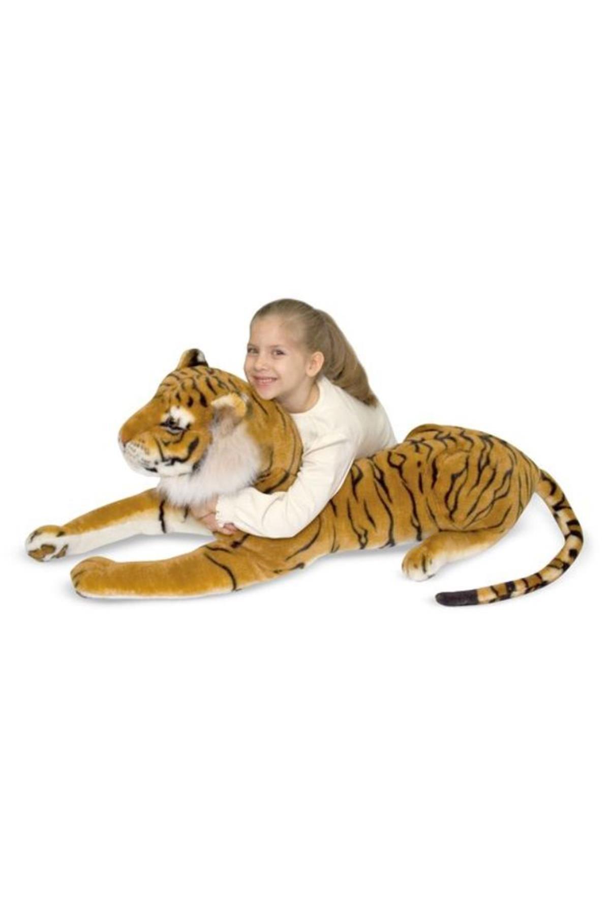 Melissa&Doug / Dev Peluş - Kaplan Çok Renkli