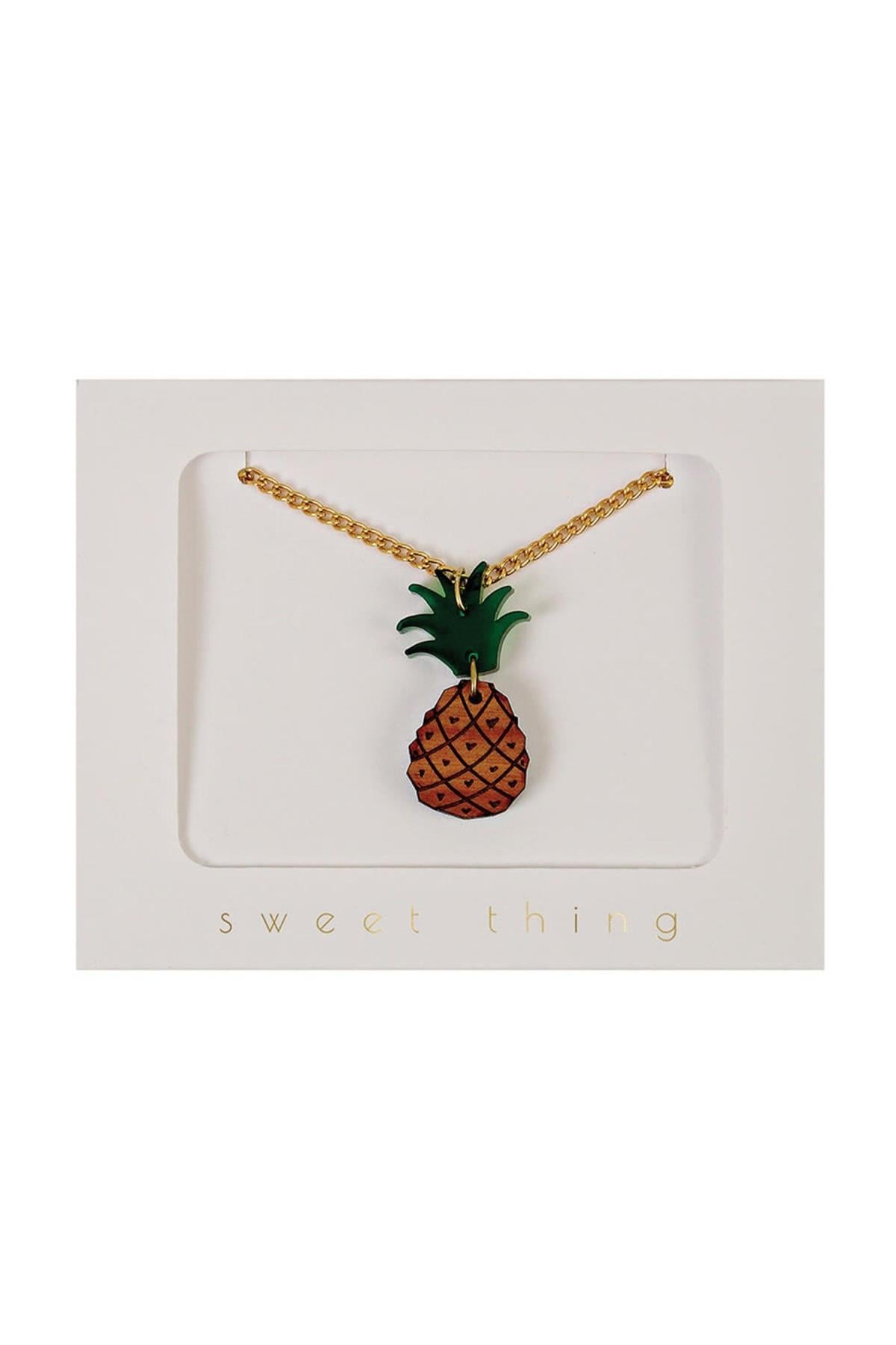 Meri Meri - Ananas Kolye Çok Renkli