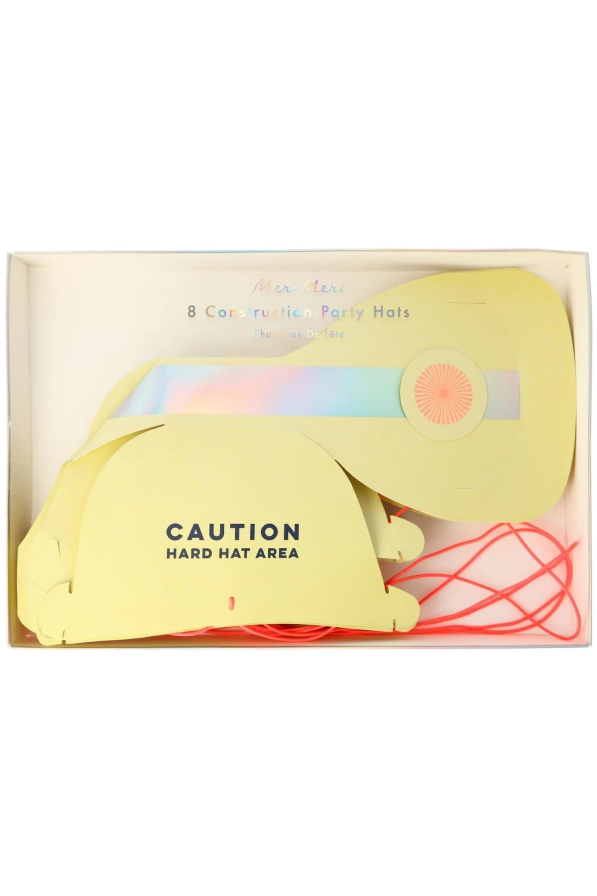 Meri Meri - Construction Party Hat - İnşaat Parti Şapkası Çok Renkli