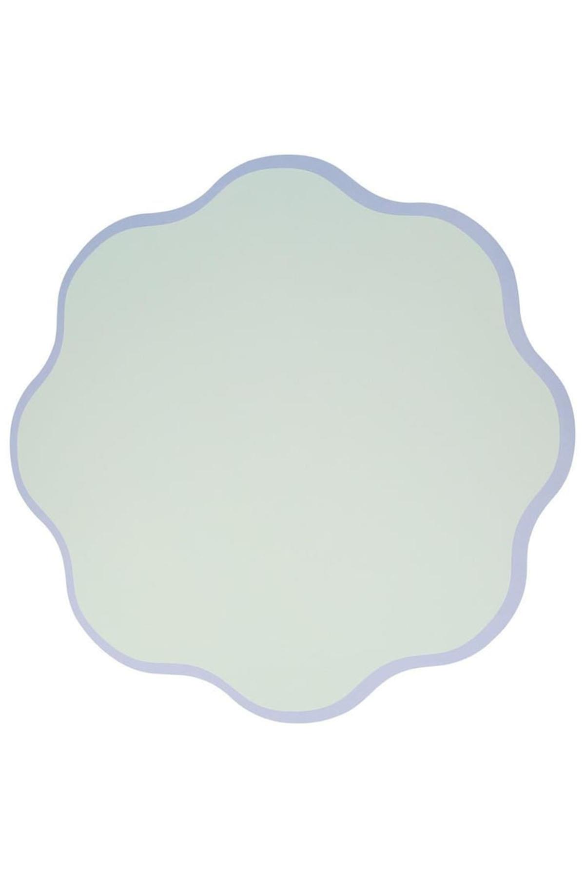Meri Meri - Dalgalı Yuvarlak Pastel Servis Matı - 12 Adet Çok Renkli