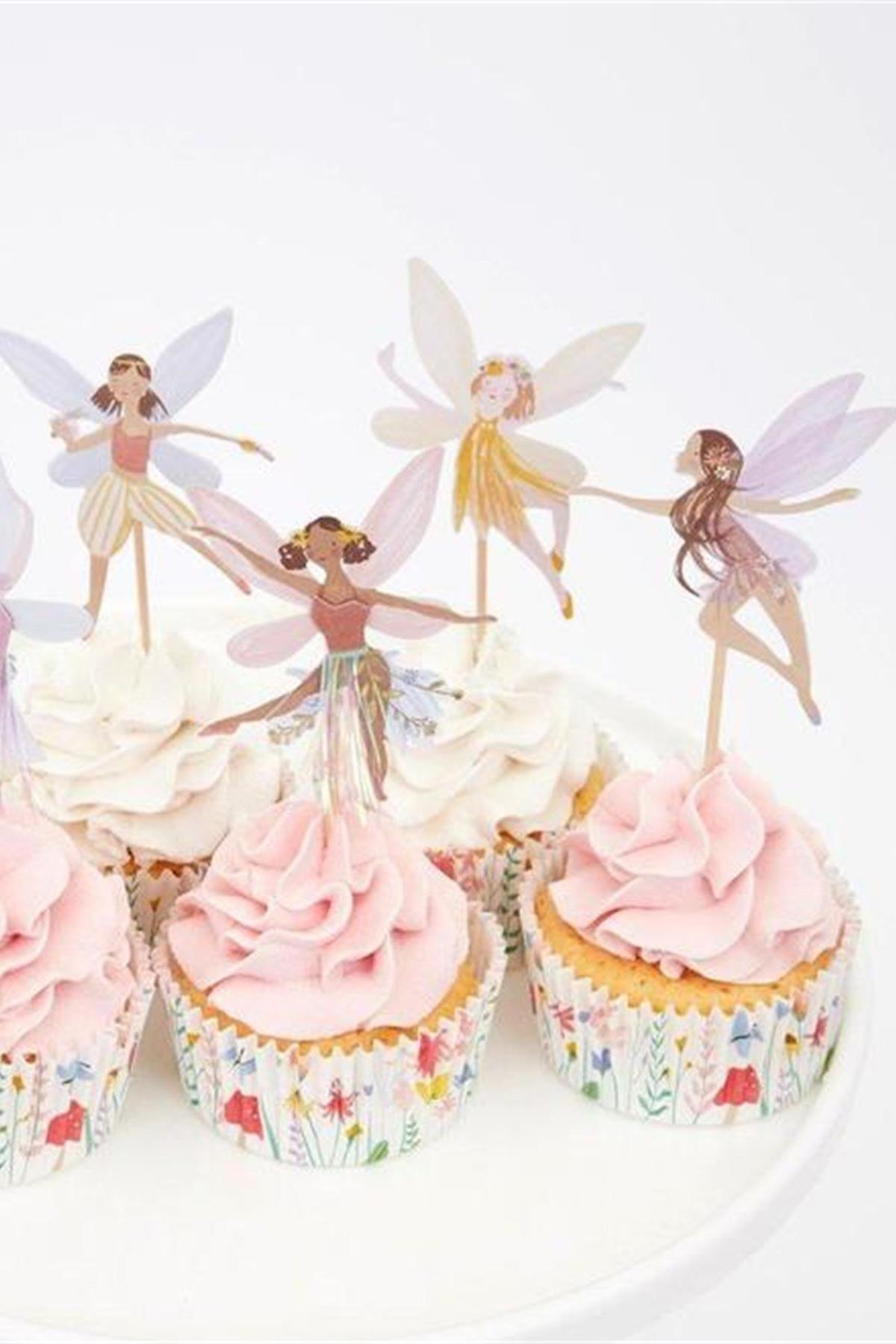 Meri Meri - Fairy Cupcake Kit - Peri Kızı Cupcake Kit Çok Renkli