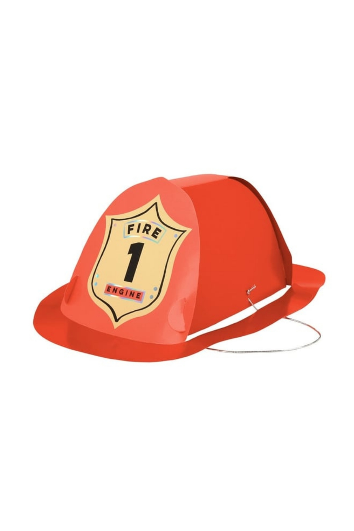 Meri Meri - Firefighter Hats - İtfaiyeci Şapkaları - 8li Çok Renkli
