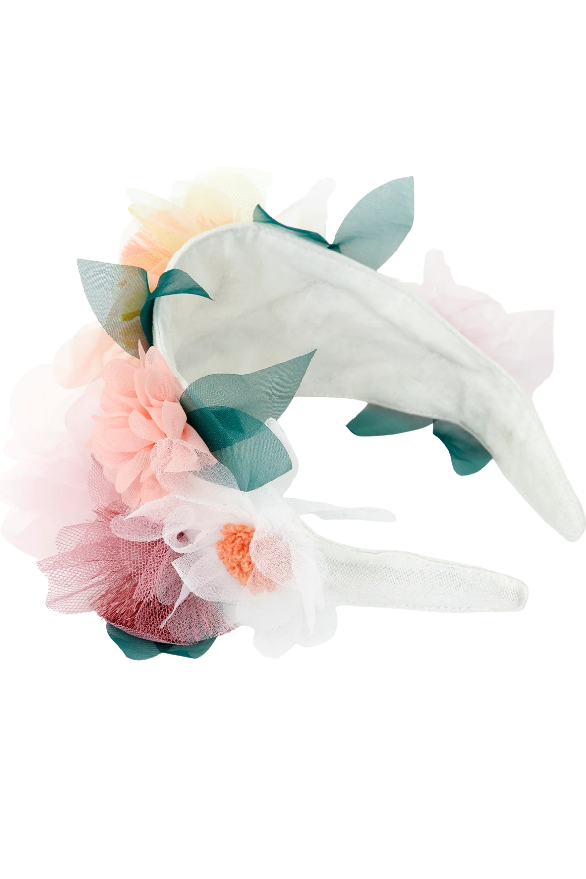 Meri Meri - Floral Headband - Çiçekli Taç Çok Renkli