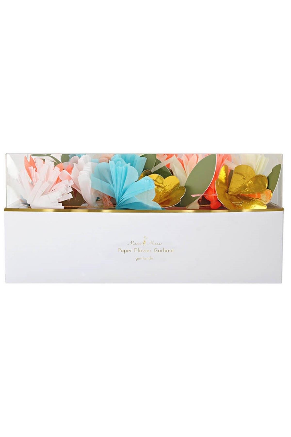 Meri Meri - Flower Bouquet Garland - Çiçek Buketi Asılan Süs Çok Renkli