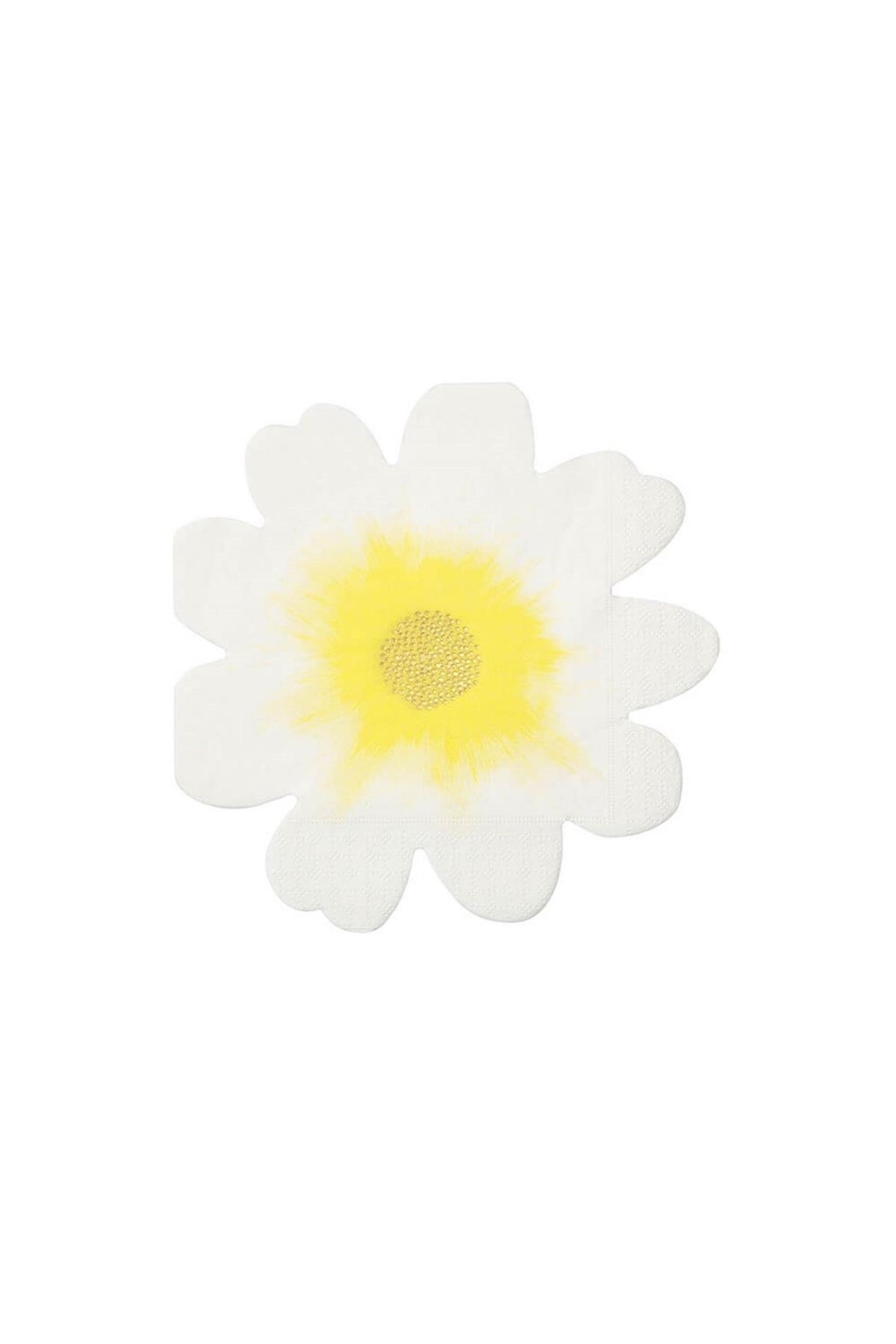 Meri Meri - Flower Garden Napkins - Çiçek Bahçesi Peçeteler - L Çok Renkli