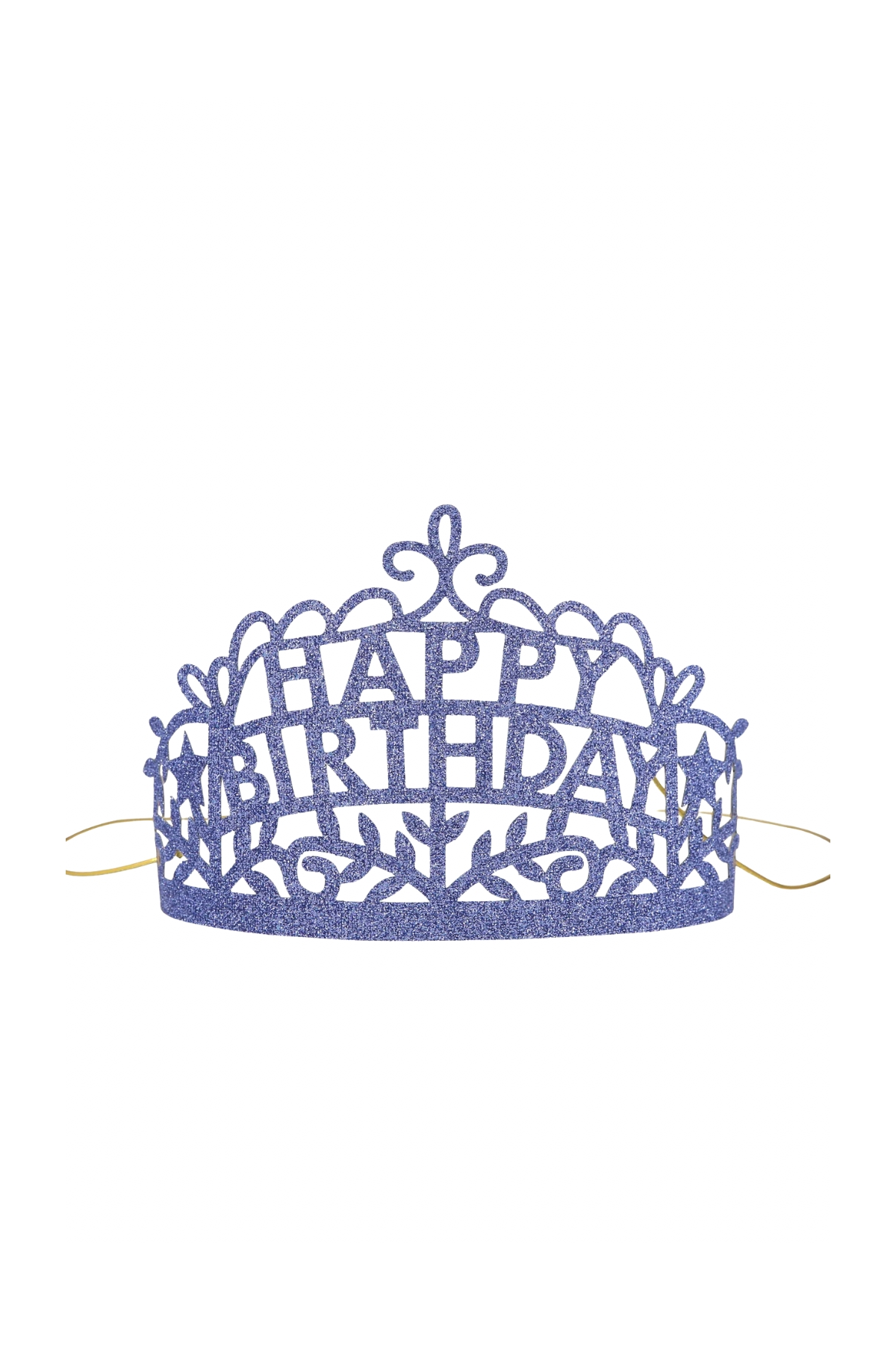 Meri Meri - Happy Birthday Tiaras - Happy Birthday Taç - 8li Çok Renkli