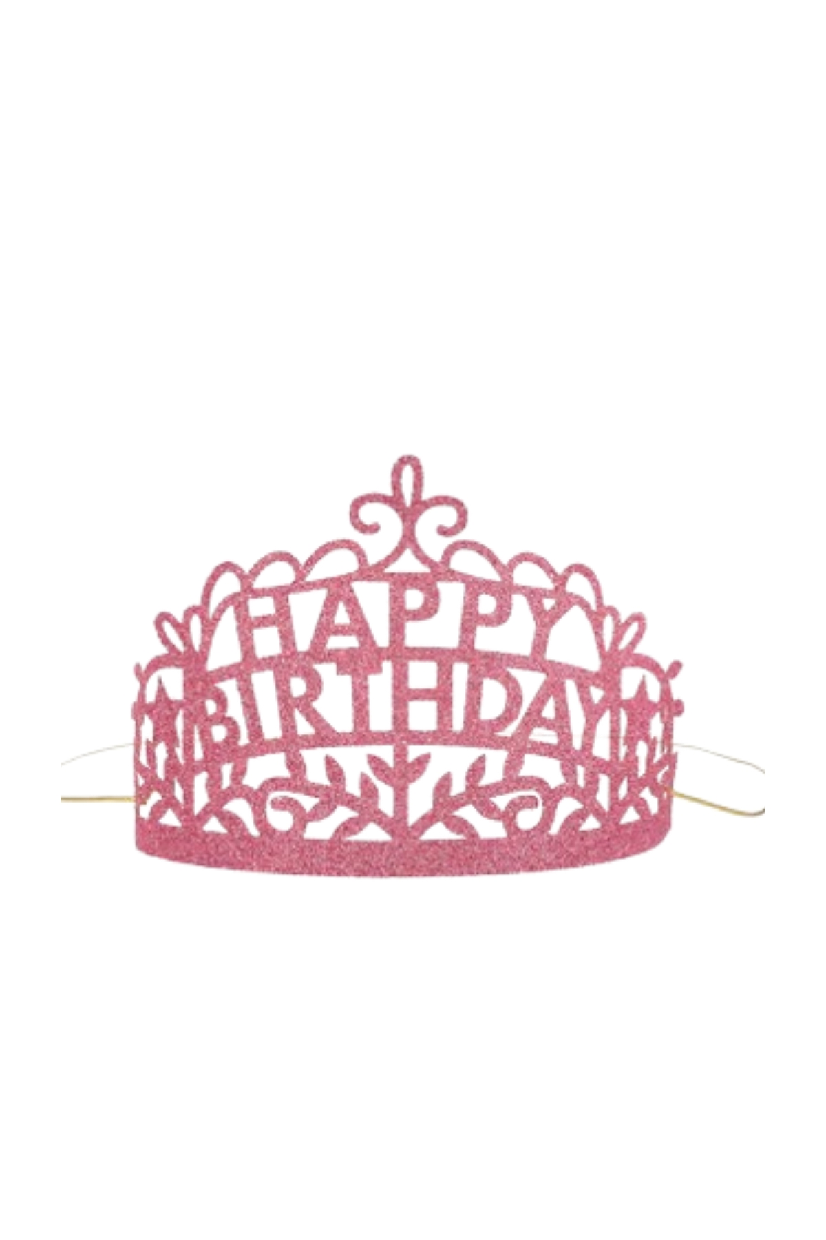 Meri Meri - Happy Birthday Tiaras - Happy Birthday Taç - 8li Çok Renkli