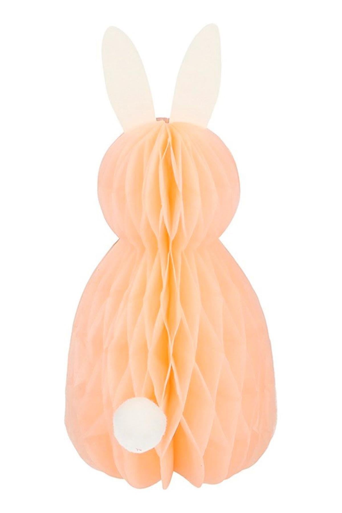 Meri Meri - Honeycomb Bunnies - Tavşan Petekli Süsler Çok Renkli