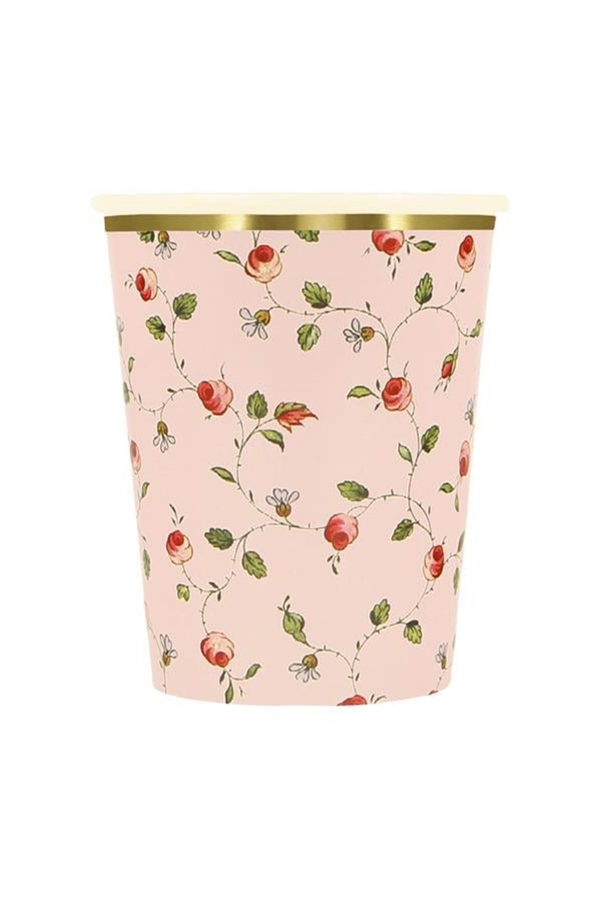 Meri Meri - Ladurée Marie-Antoinette Bardaklar (8li) Çok Renkli