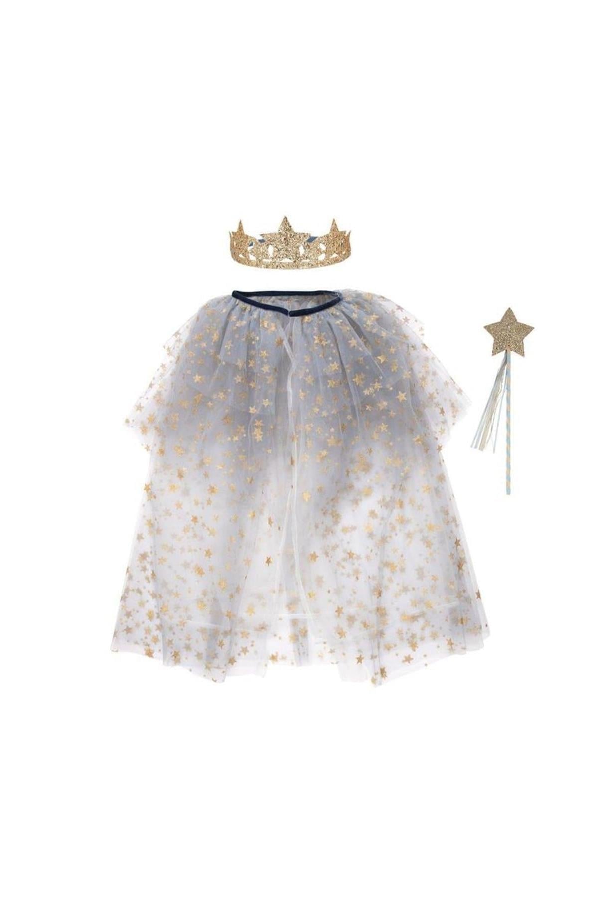 Meri Meri - Layered Tulle Star Costume - Yıldızlı Tül Kostüm Çok Renkli