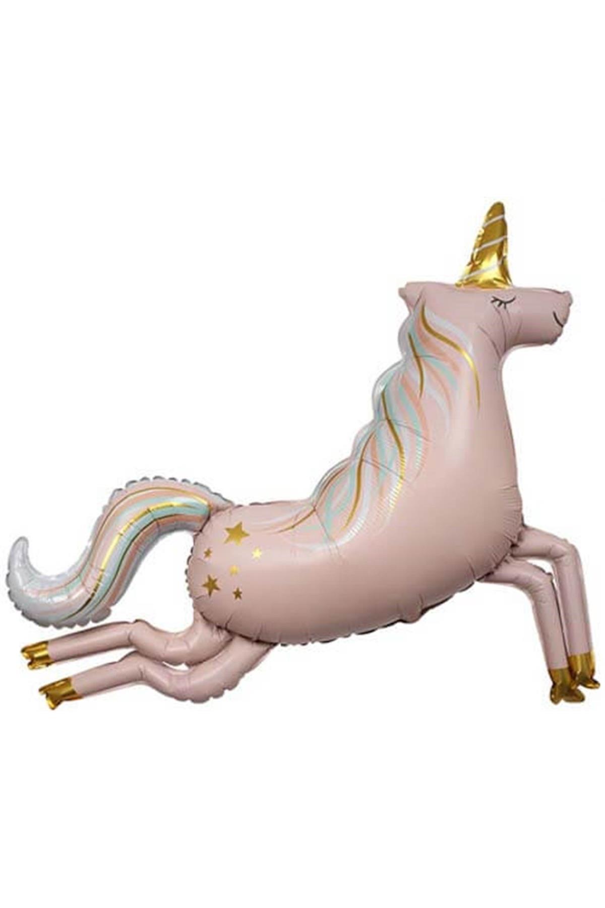 Meri Meri - Magical Unicorn Foil Balloon - Unicorn Folyo Balon Kit Çok Renkli