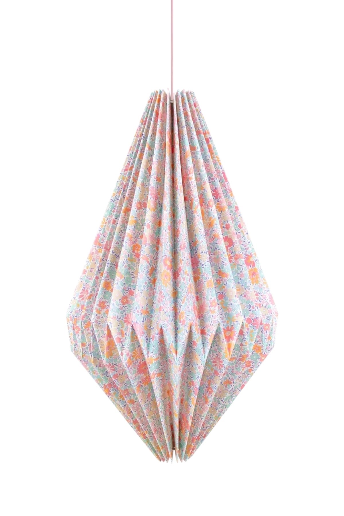 Meri Meri -  Meri Meri x Liberty Origami Fener Asılan Süsler - 3 Adet Çok Renkli