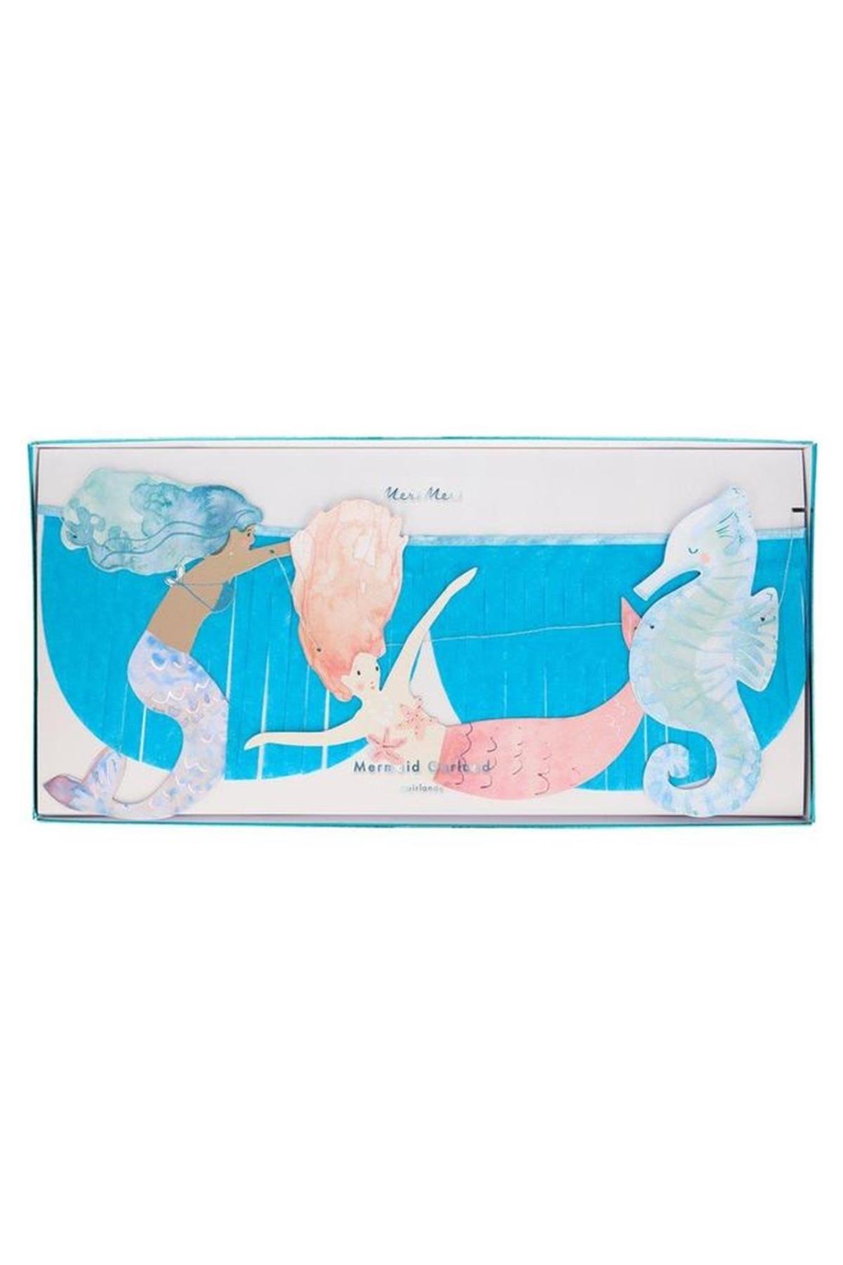 Meri Meri - Mermaid Garland - Deniz Kızı Asılan Süs Çok Renkli